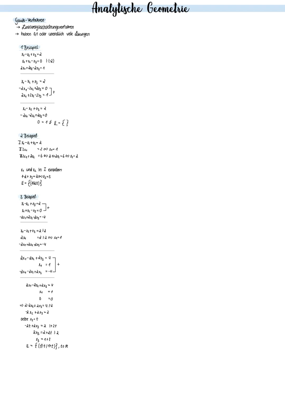Punkte und Vektoren im Raum
Vektoren: A(a₁/a₂/a3), B (b₁ /b₂/bs) => AB
Ortsvektor: OA- ()-
Vielfache von Vektoren: Vektoren sind kollinear, 