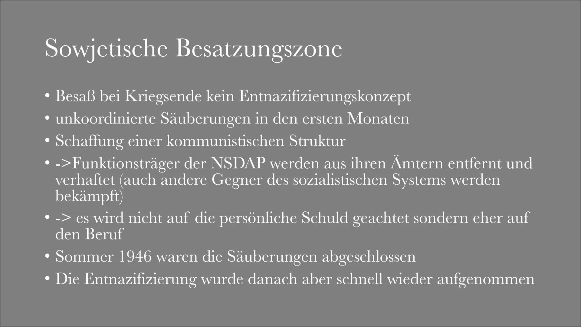 Entnazifizierung
Luca Speitmann
Tuche
Saarlandste
90-> Inhaltsverzeichnis
Definition
• Beschluss
Nürnberger Prozesse
Besatzungszonen
●
●
• -