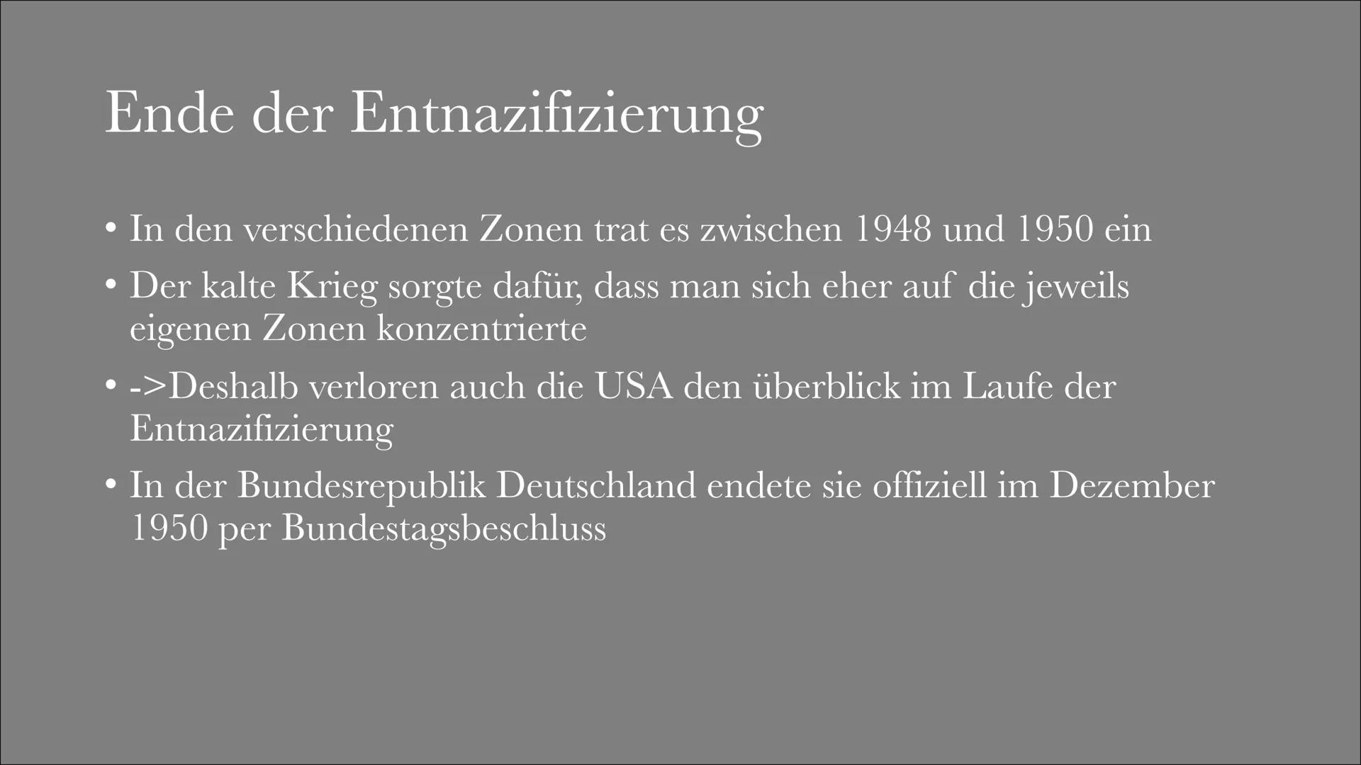 Entnazifizierung
Luca Speitmann
Tuche
Saarlandste
90-> Inhaltsverzeichnis
Definition
• Beschluss
Nürnberger Prozesse
Besatzungszonen
●
●
• -