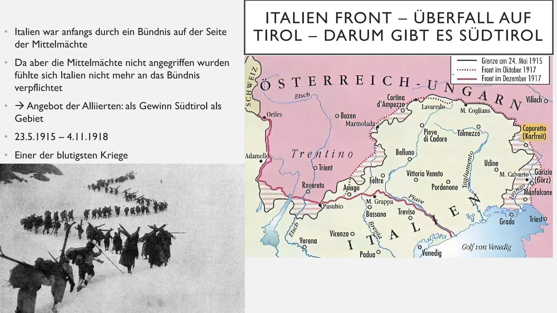 ABLAUF DES ERSTEN WELTKRIEGES
Alexander von Nordheim ●
Die wichtigsten Nationen des Kriegs
. Kriegsverlauf 1914
Kriegsverlauf 1915
Kriegsver