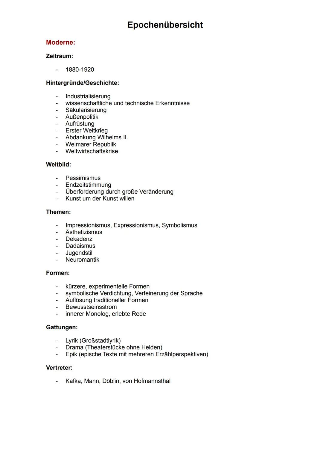 Barock:
Zeitraum:
1600-1720
Hintergründe/Geschichte:
Entwicklung modernen Wissenschaften
Aufblühen des Humanismus
Absolutismus mit extremen 