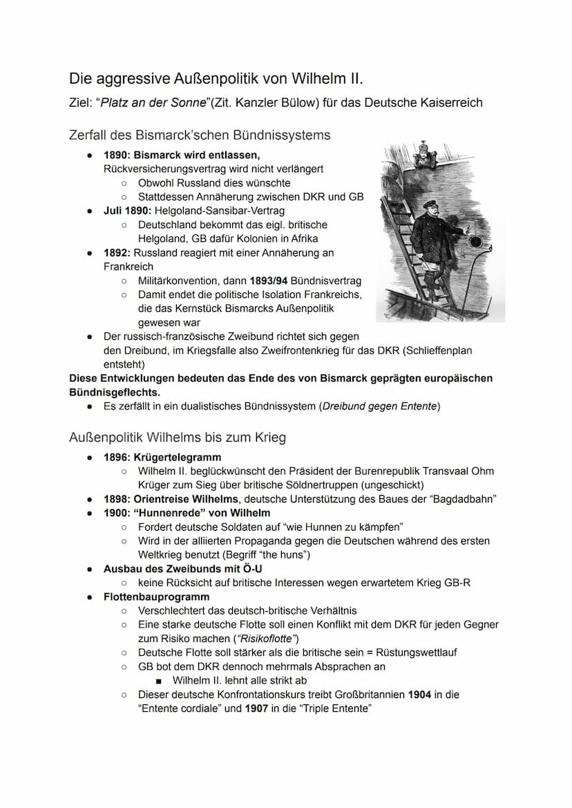 Imperialismus und Erster Weltkrieg
Imperialismus
Kolonialismus - Unterpunkt des Imperialismus
Verschiedene Kolonialmächte und ihre Gebiete
F