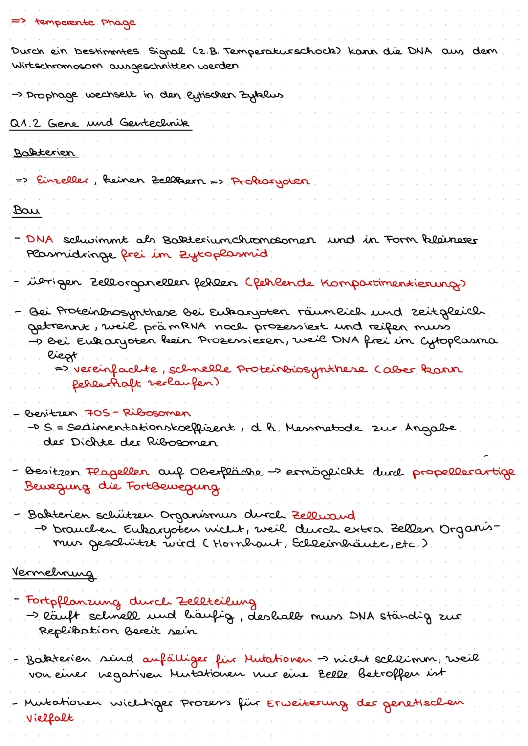 Q1.1 Von der DNA zum Protein
Aufbau und. Replikation der DNA
Watson- Crick- Modell
DNA besteht aus Nukleotiden, welche aus Zucker (Desoxyrib