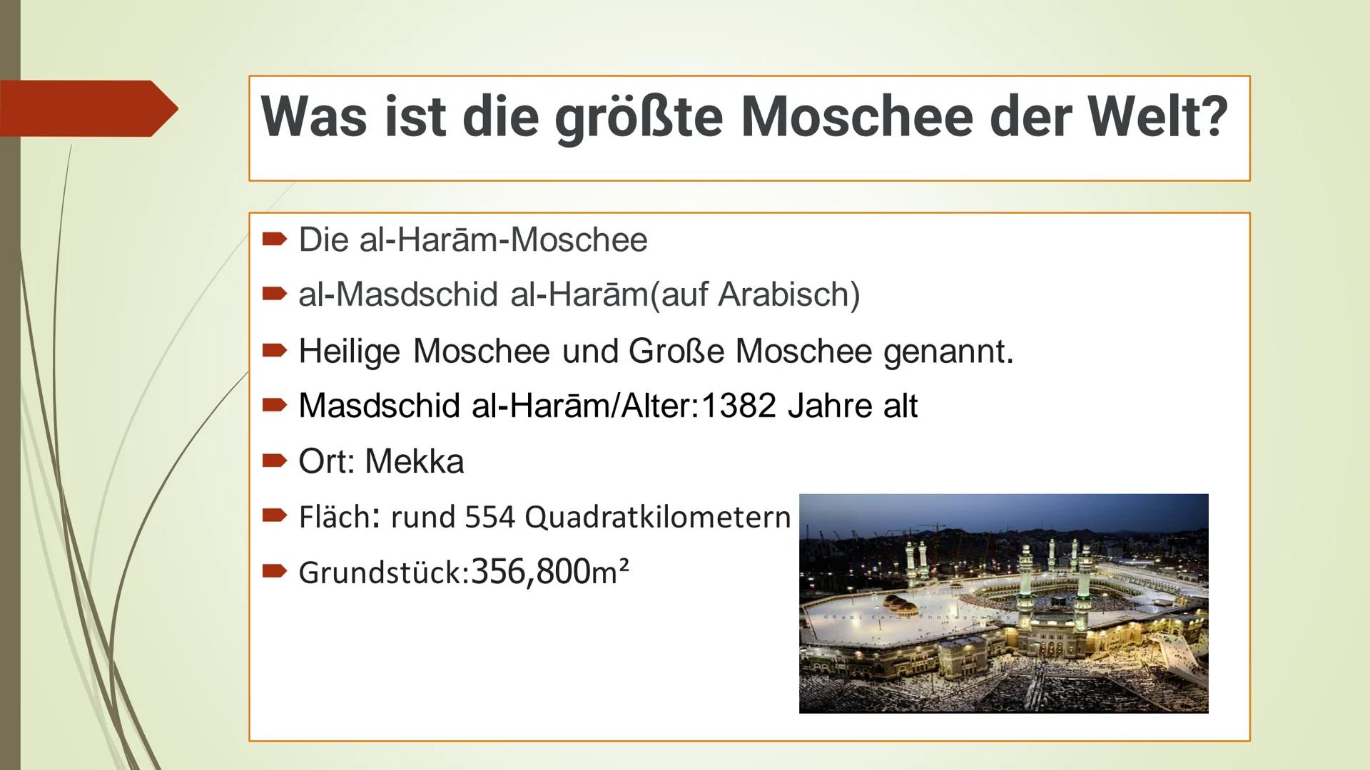 DER ISLAM Inhaltsverzeichnis:
U
·
Was ist Islam?
Wie heißen die Gläubigen des Islam?
Wo Leben die meisten Gläubigen?
Das heiliges Buch
Wann 