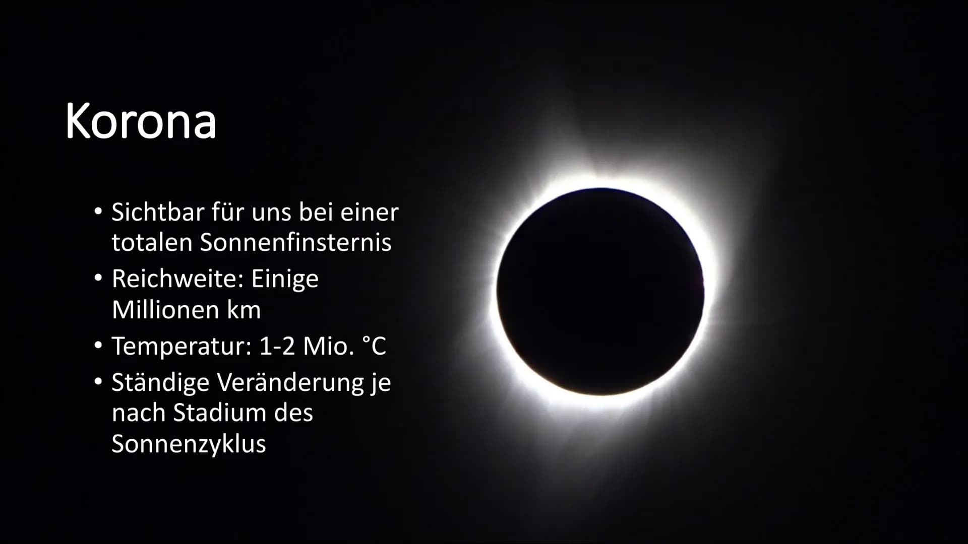 Die Sonne Gliederung
●
●
●
Aufbau
Kernfusion
Energiefreisetzung
Sonnenaktivität
Forschung
Strahlungsleistung
Quelle Aufbau
Bestehend aus 5
S