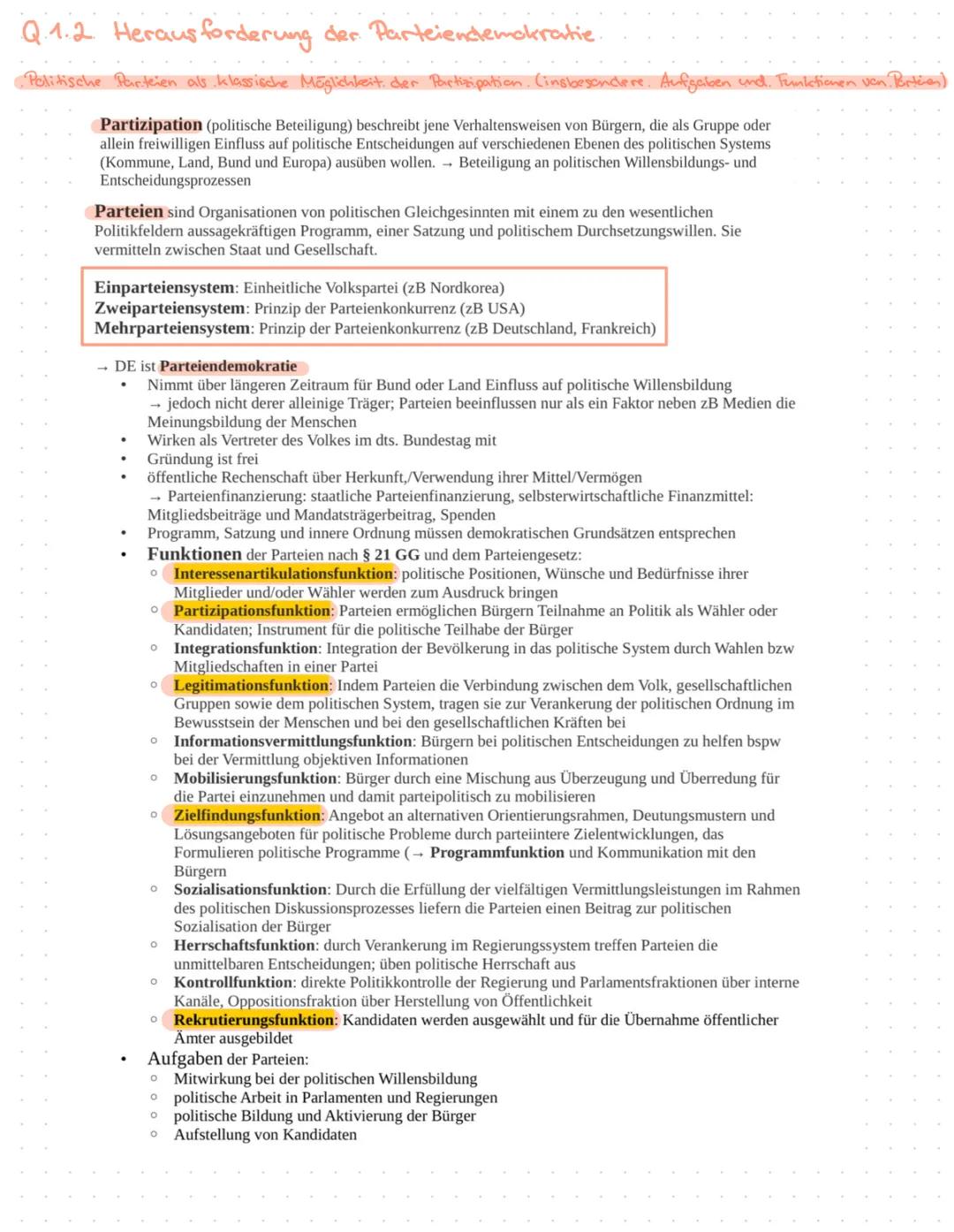 Politik und Wirtschaft, LK / Q1.1 Verfassung und Verfassungswirklichkeit:
-
Rechtsstaatlichkeit und Verfassungskonflikte
Grundrechte und Rec