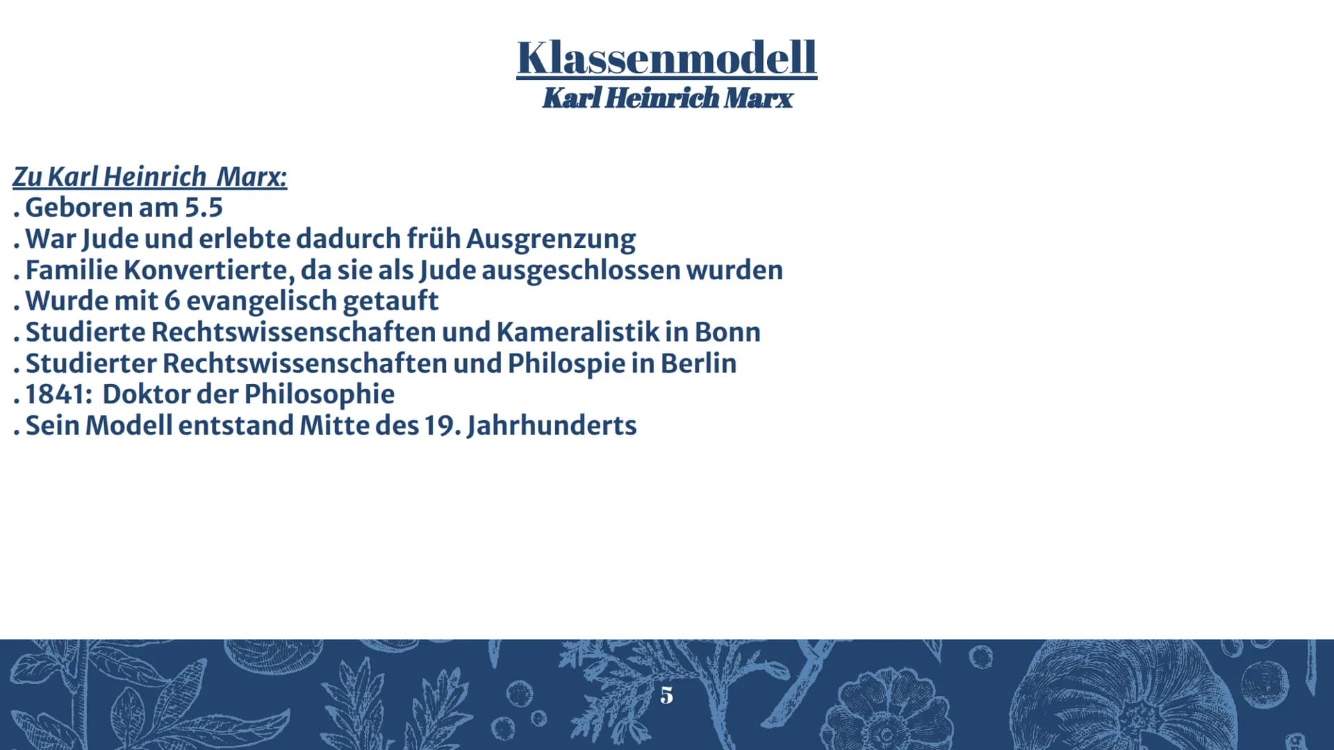 -Soziale-
-Ungleichheit-
13 INHALTSANGABE
1. Definition von Sozialen Modellen
2. Klassenmodell nach Karl Marx
3. Schichtenmodell nach Dahren