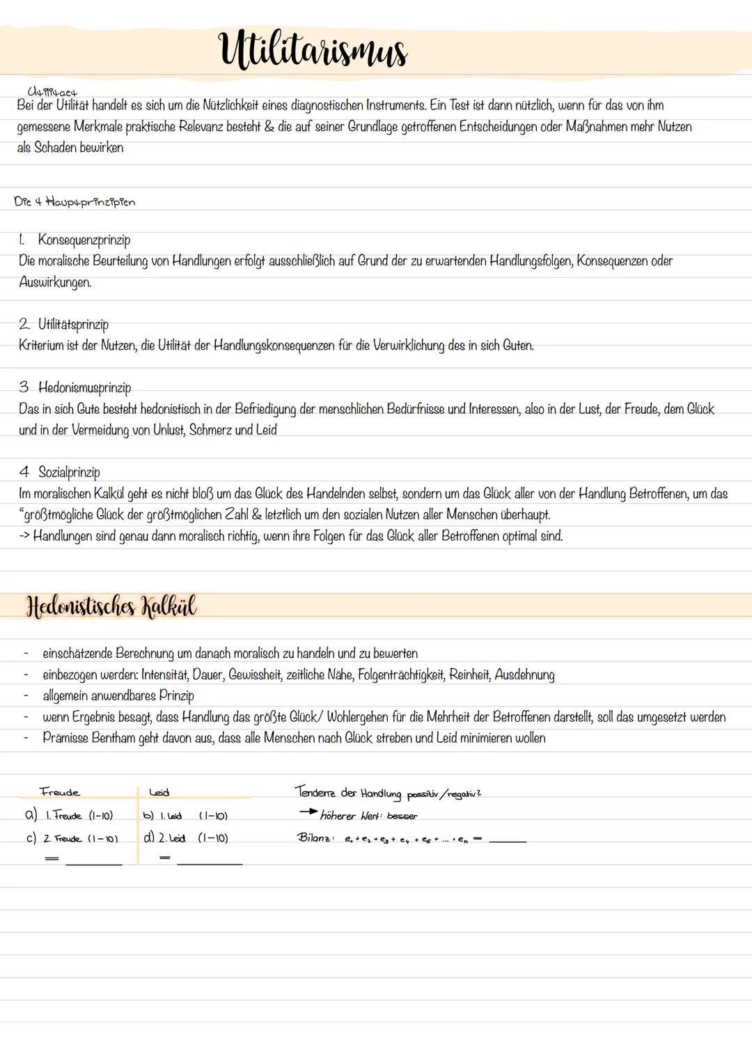 Utilitarismus
C49994 act
Bei der Utilität handelt es sich um die Nützlichkeit eines diagnostischen Instruments. Ein Test ist dann nützlich, 