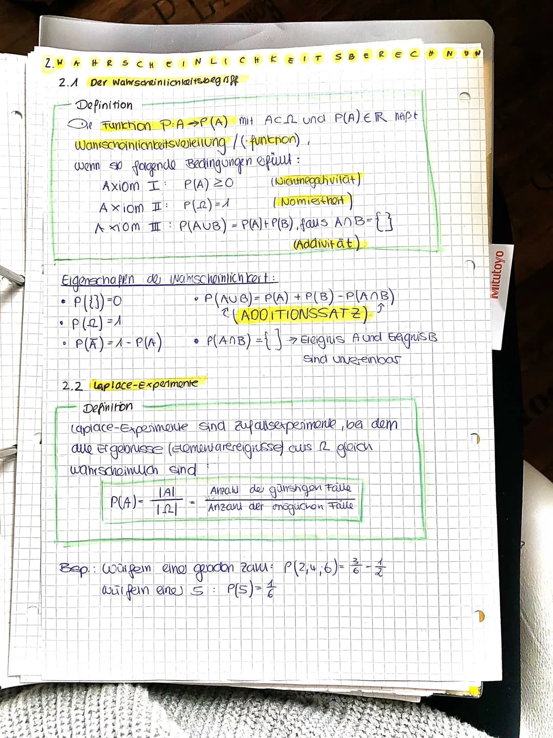 by
3.2 Wahrscheinlichkeit sborechnung
a) zienen ohne Zurücklegen.
zieht man aus einer Ure N Kugein, von denen schwarz
and, n kugeln ohne zur