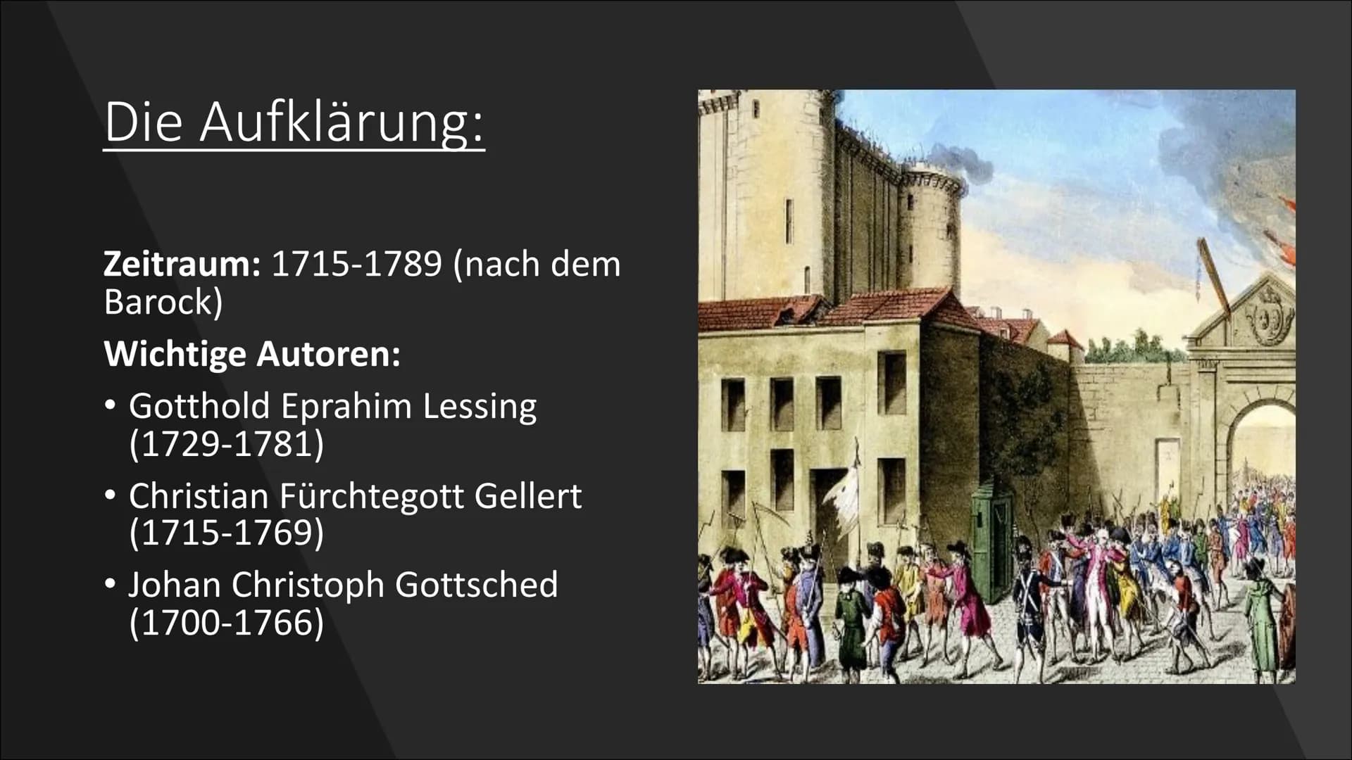 Das Drama in
der Aufklärung
Dramentheorie Was ist ein Drama?
Texte mit Bühnenanweisungen,geschrieben für das Theater
• mehrere Szenen ergebe