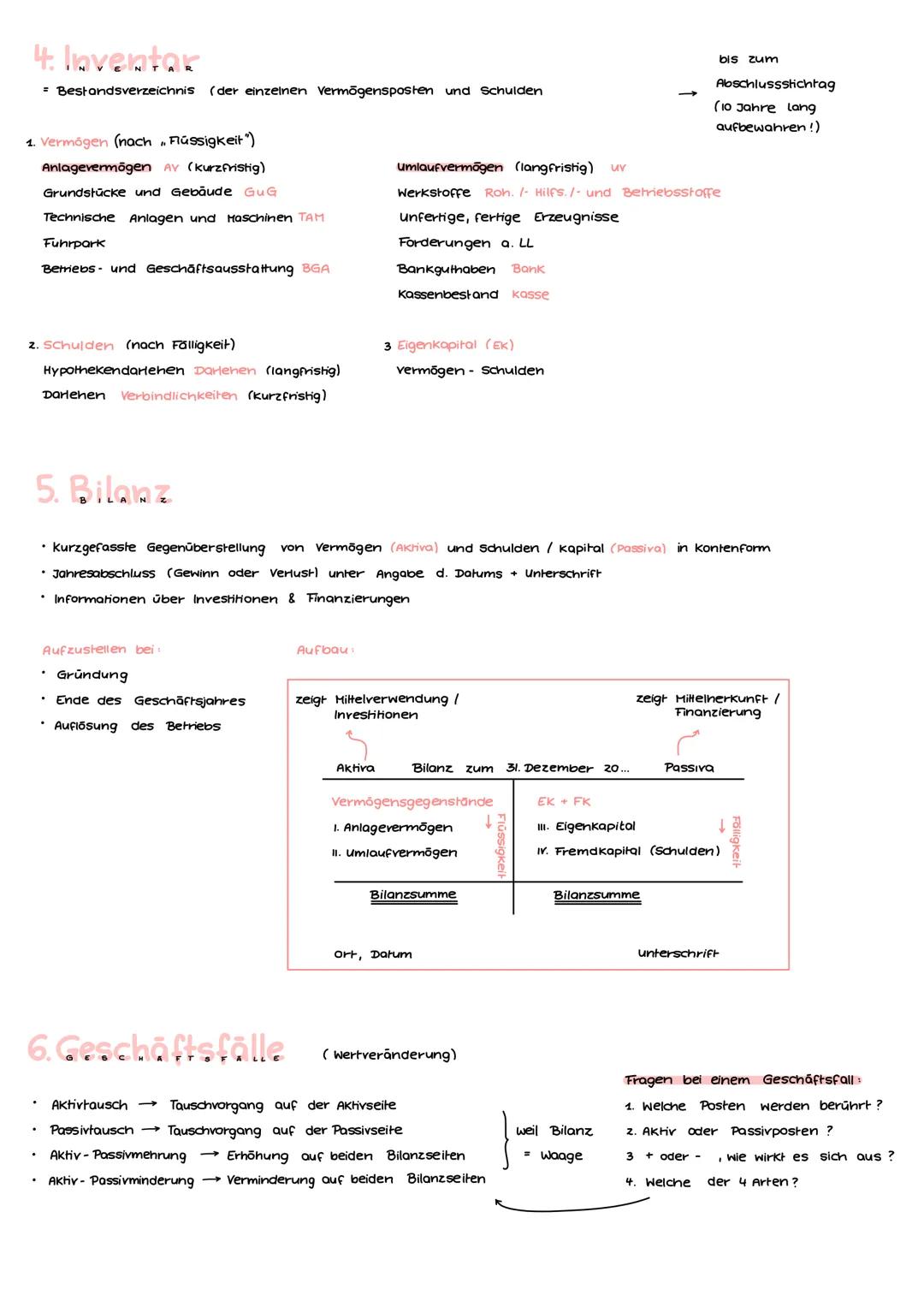 1. Aufgabenbereiche des Rechnungswesen
1.
Finanzbuchhaltung
• erfasst Einnahmen, Ausgaben und Veränderungen
& Erträge
• erfasst werteeinsatz