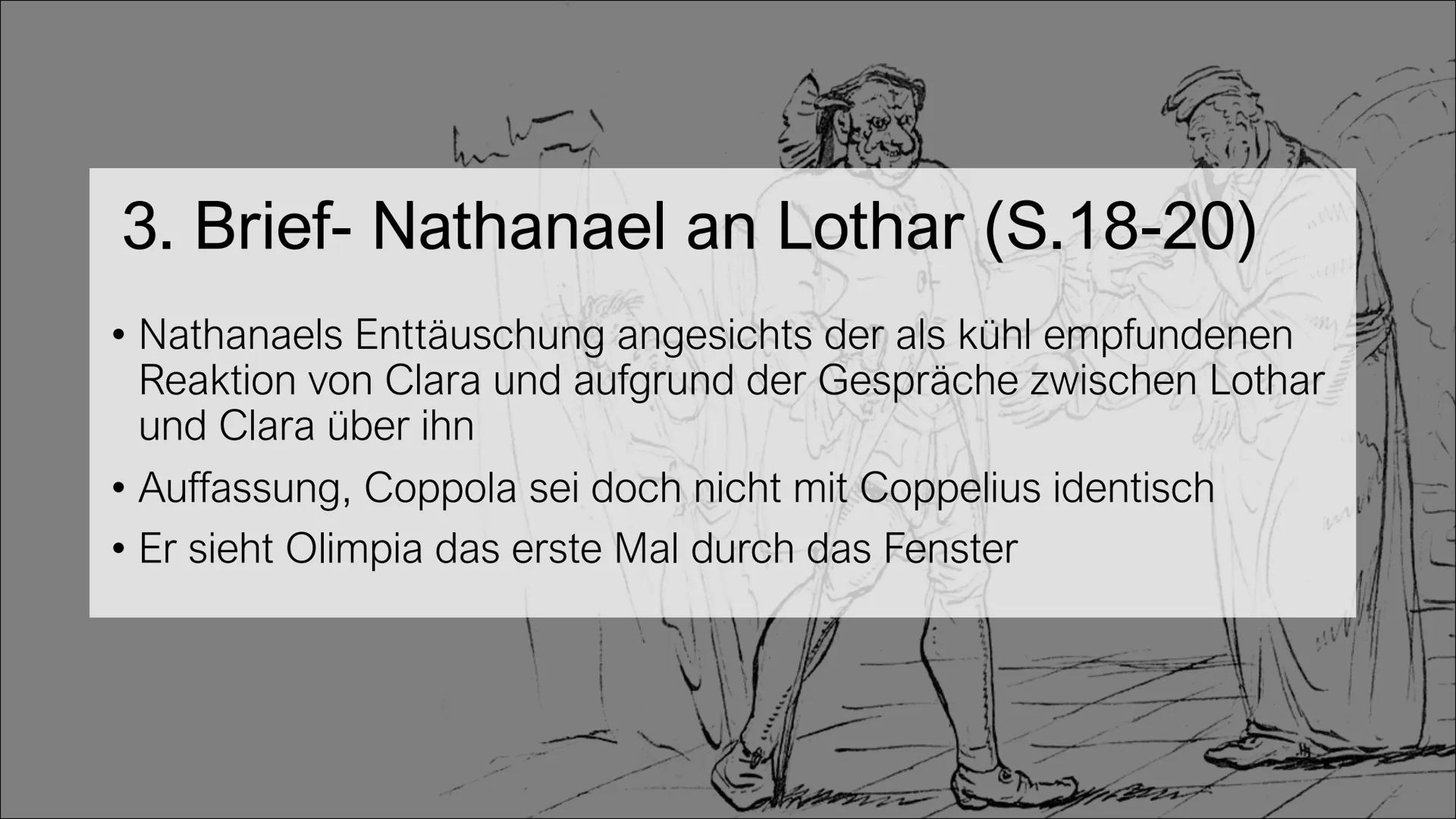  Der Sandmann Gliederung
●
●
●
●
Allgemein
Inhalt
Figuren
Figurenkonstellation
Motive und Bedeutung
Alchemistenszene
Schizophrenie
Realität 