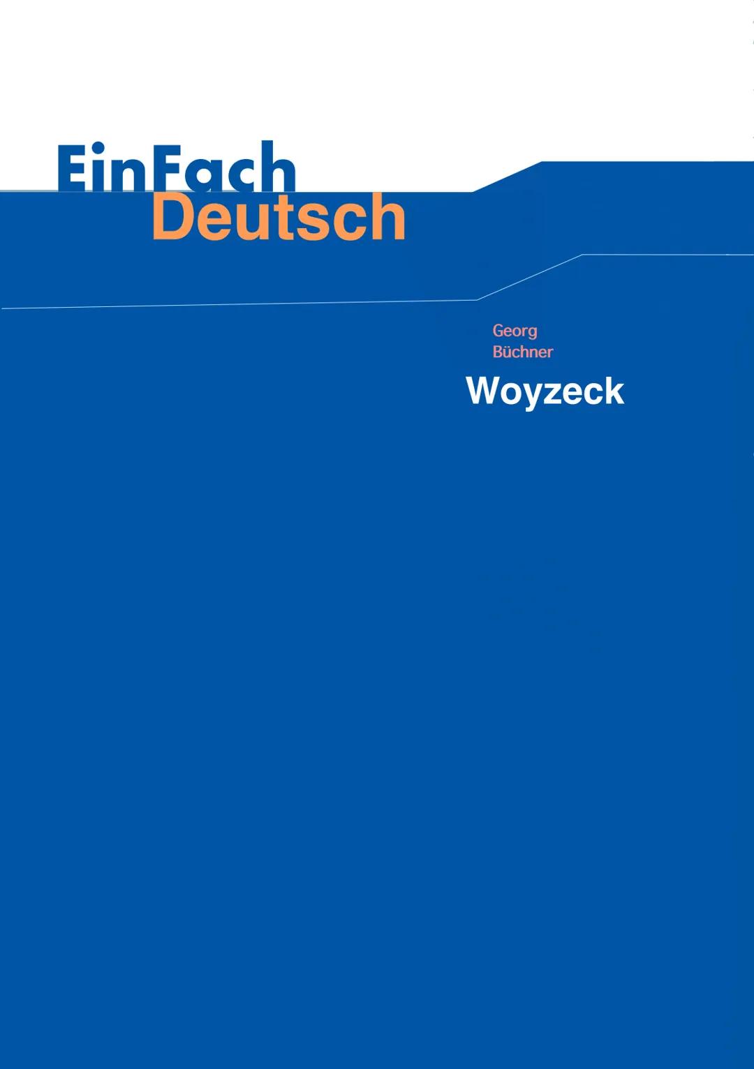 Ein Fach
Deutsch
Georg
Büchner
Woyzeck Woyzeck
Woyzeck, ein einfacher Soldat vertritt die Unterschicht der Gesellschaft und wird von seinen
