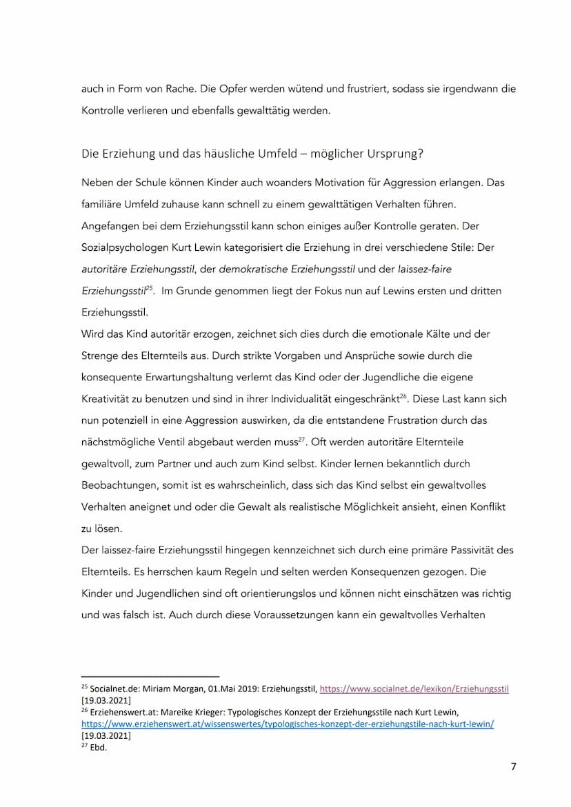 Inhaltsverzeichnis
EINLEITUNG
DIE AGGRESSION.
INSTRUMENTELLE AGGRESSION
VERTEIDIGUNG, ABWEHR.
VERGELTUNGSAKTE..
LUSTAGGRESSION
WAS BEGÜNSTIG