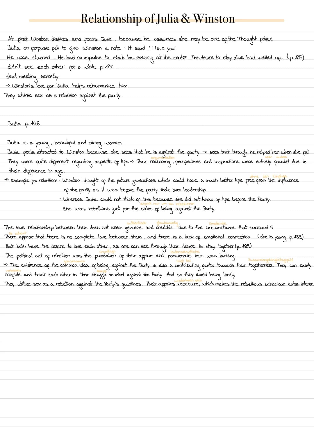 The proles' way of life
proles → proletariat → arbeiterschicht
special literature for proles.
.
The proles (Chapter 7)
p.81.... The party cl