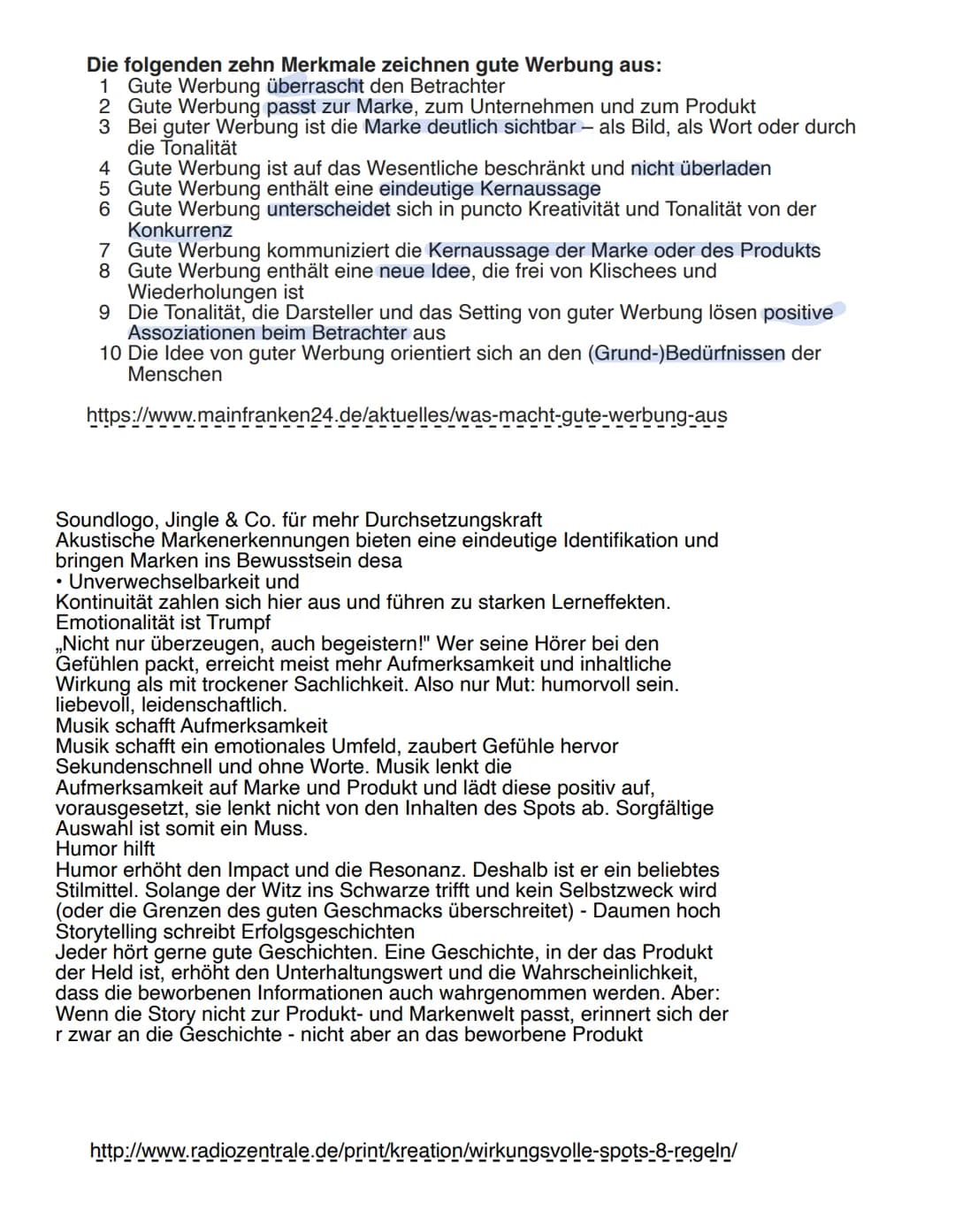 ,,Story is King"
1. emotionaler Zugang
,,Menschen kaufen sich ein gutes Gefühl und kein Produkt"
2.USP (Alleinstellungsmerkmal)
3. Authentiz