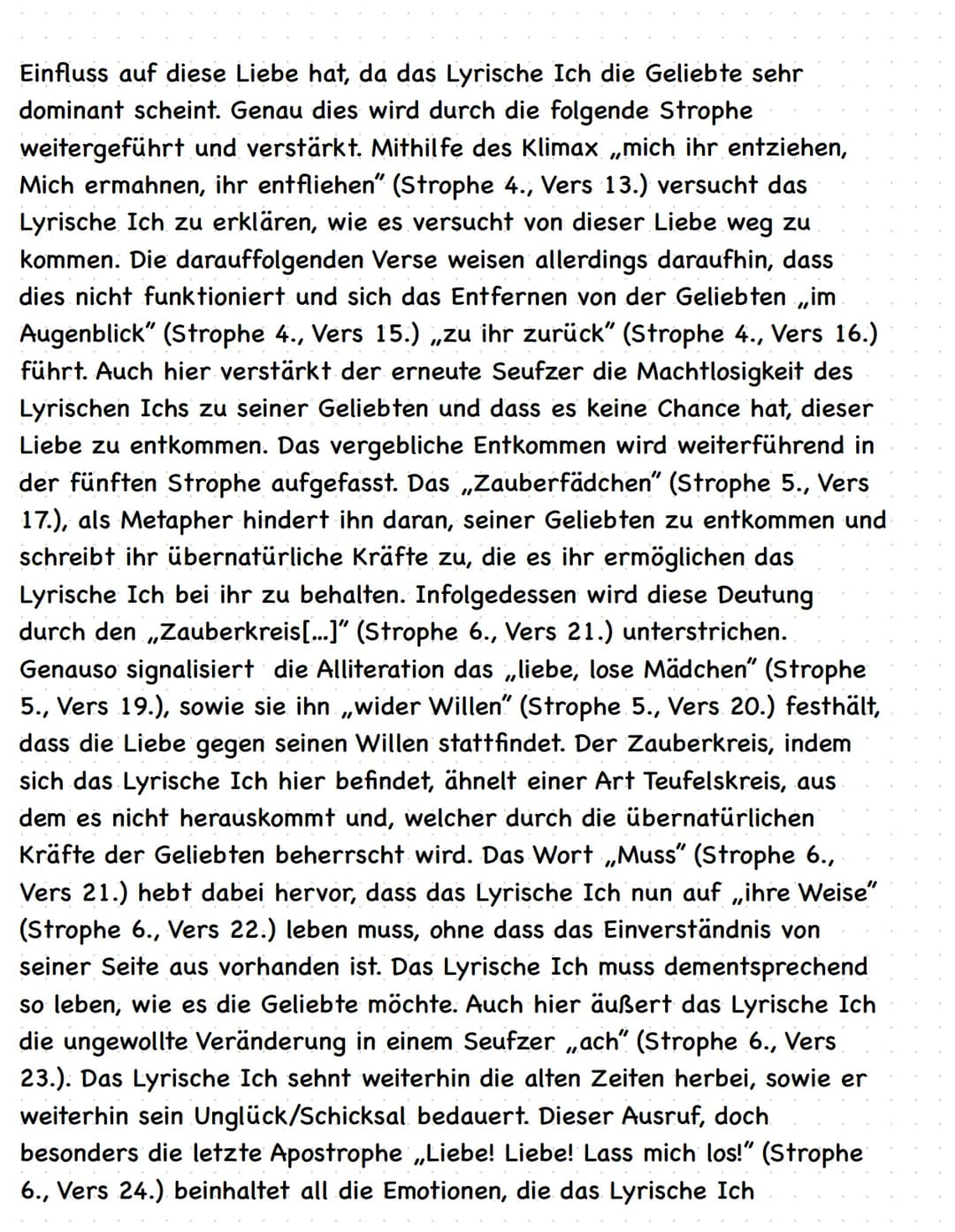 Weue Liebe, Neues Leben
Das Gedicht/Volkslied Neue Liebe, neues Leben", welches im Jahr 1775,
zur Zeit der Epoche des Sturm und Drangs von d