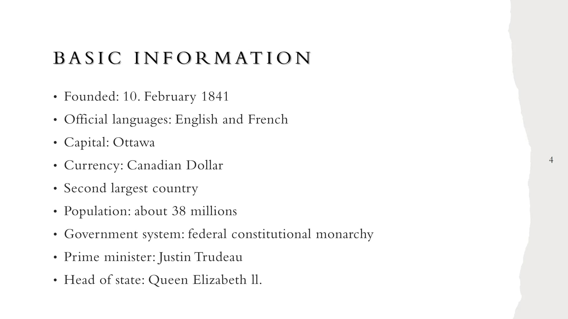 CANADA STRUCTURE
Basic information
History
Traditions
Places
People
Sports
Food
Fun fact
Sources
2 BASIC INFORMATION
Territory
Whitehorse
Vi