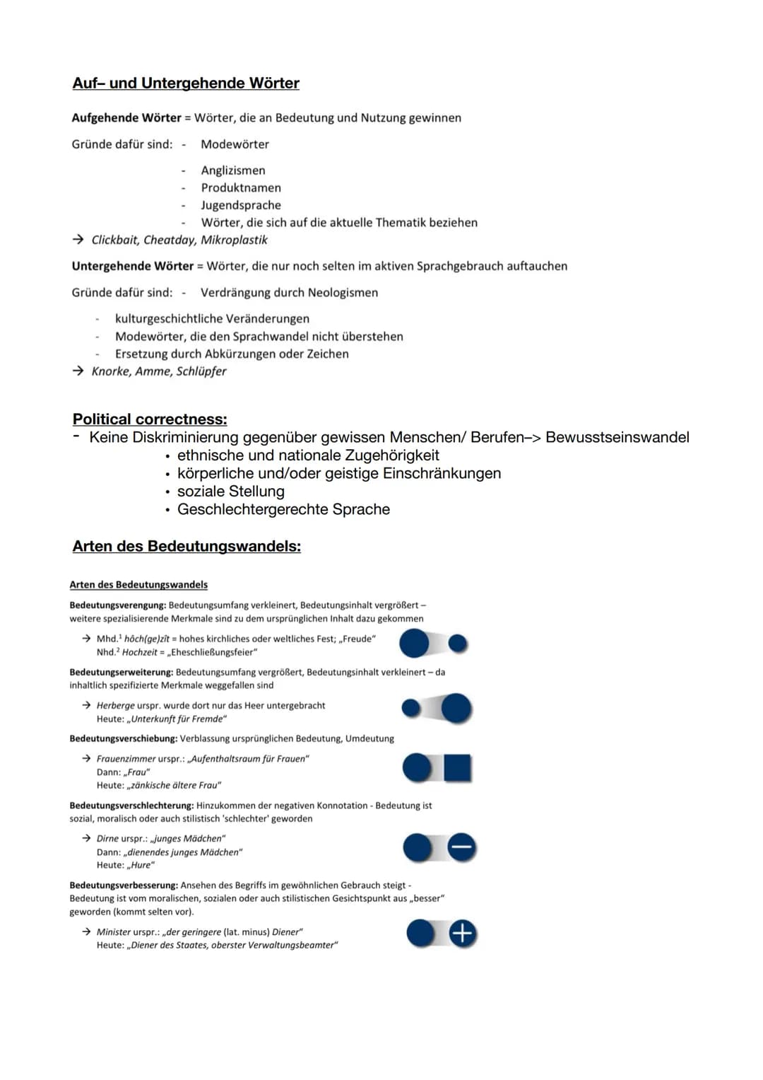 abitur.nrw
Leistungskurs
Inhaltsfeld Sprache
Spracherwerbsmodelle und
-theorien
Sprachgeschichtlicher Wandel
Sprachvarietäten und ihre
gesel