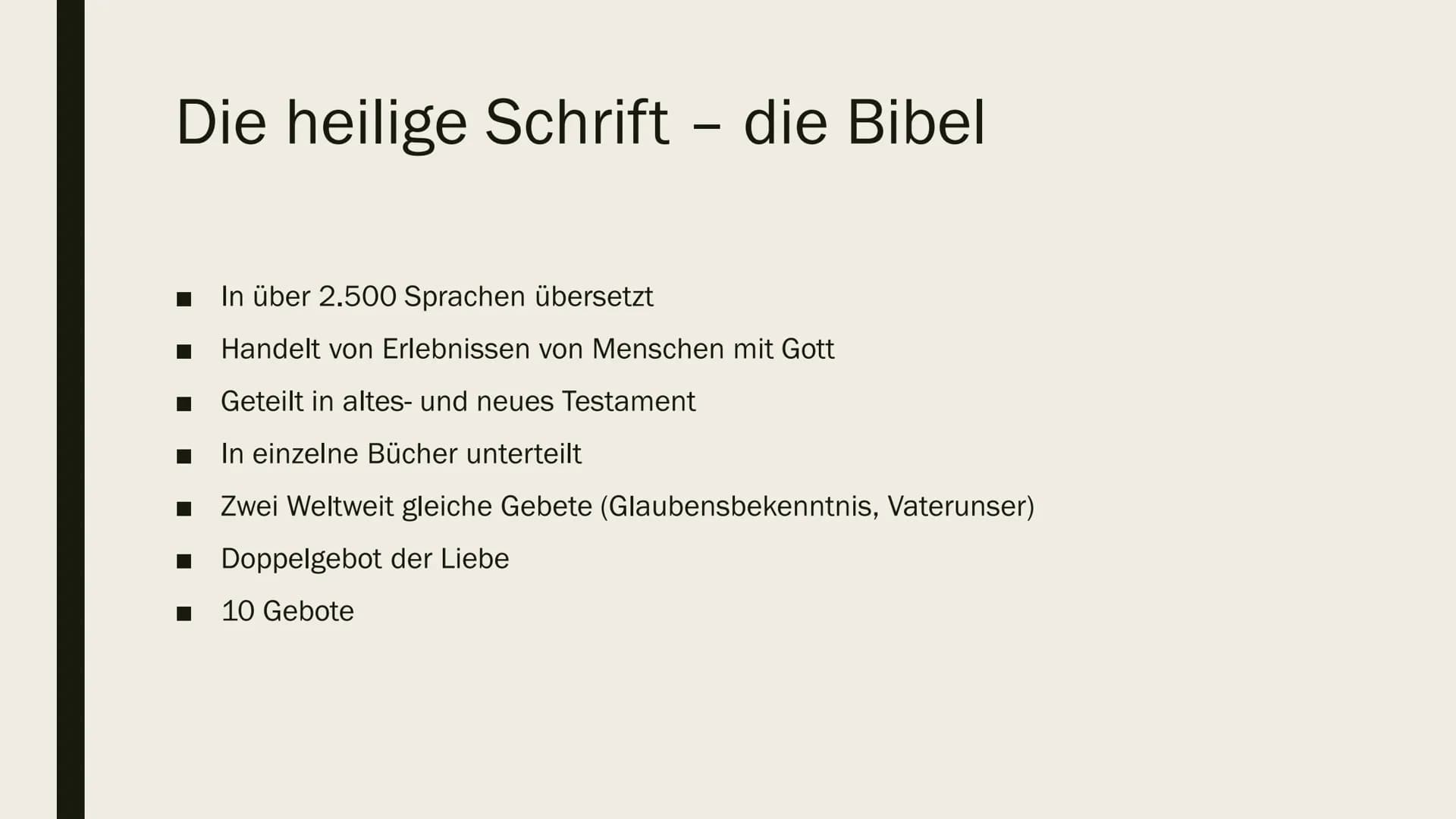 DAS CHRISTENTUM
Janina Bendtschneider und Lara Marie Behning
April 2020 Inhalt
Was ist das Christentum?
■ Verbreitung des Christentums
Die h