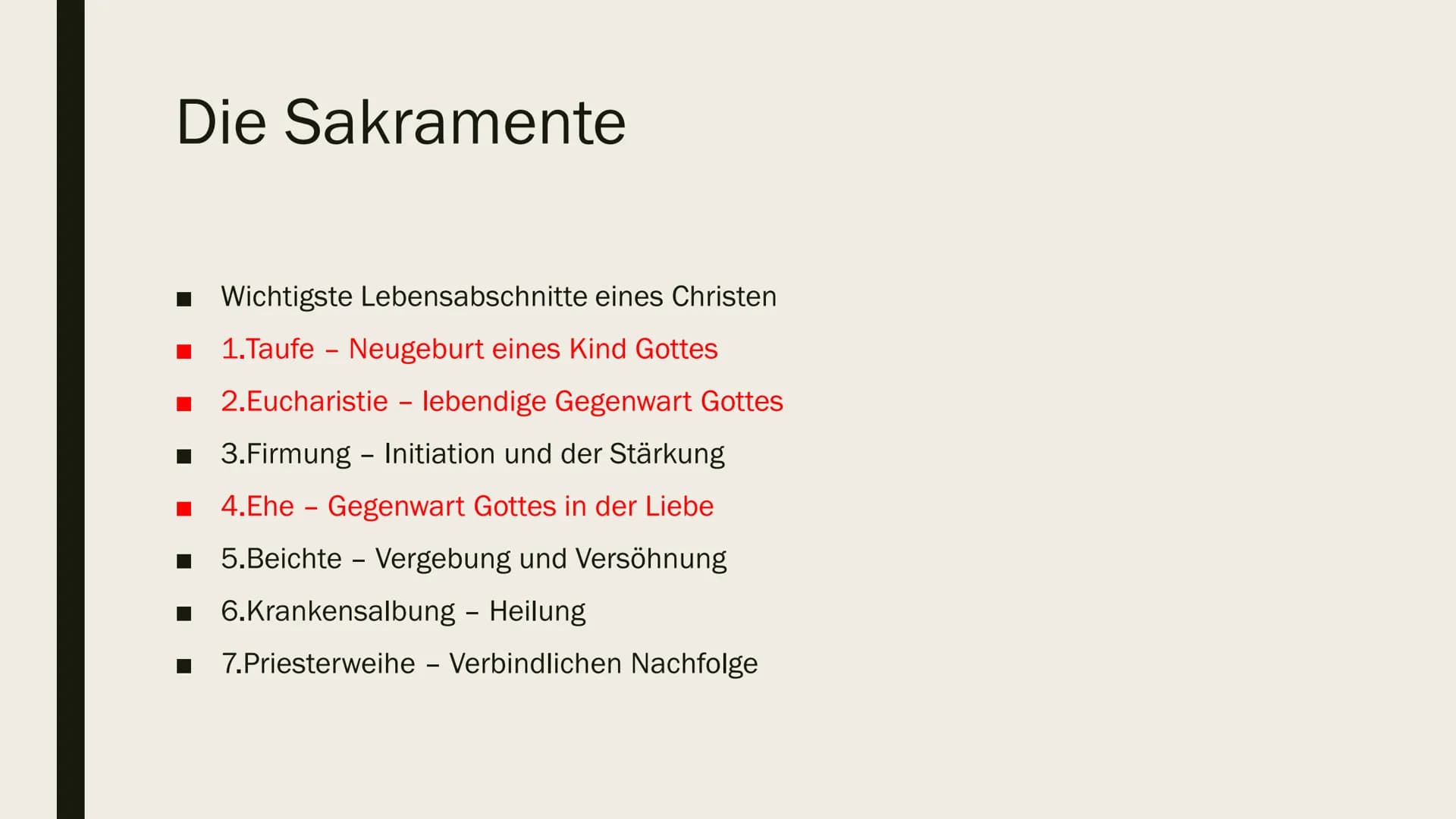 DAS CHRISTENTUM
Janina Bendtschneider und Lara Marie Behning
April 2020 Inhalt
Was ist das Christentum?
■ Verbreitung des Christentums
Die h