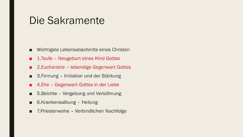 DAS CHRISTENTUM
Janina Bendtschneider und Lara Marie Behning
April 2020 Inhalt
Was ist das Christentum?
■ Verbreitung des Christentums
Die h