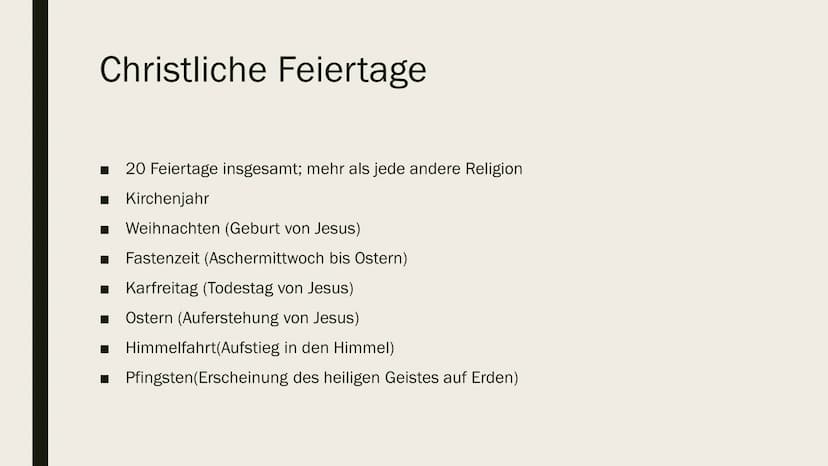DAS CHRISTENTUM
Janina Bendtschneider und Lara Marie Behning
April 2020 Inhalt
Was ist das Christentum?
■ Verbreitung des Christentums
Die h