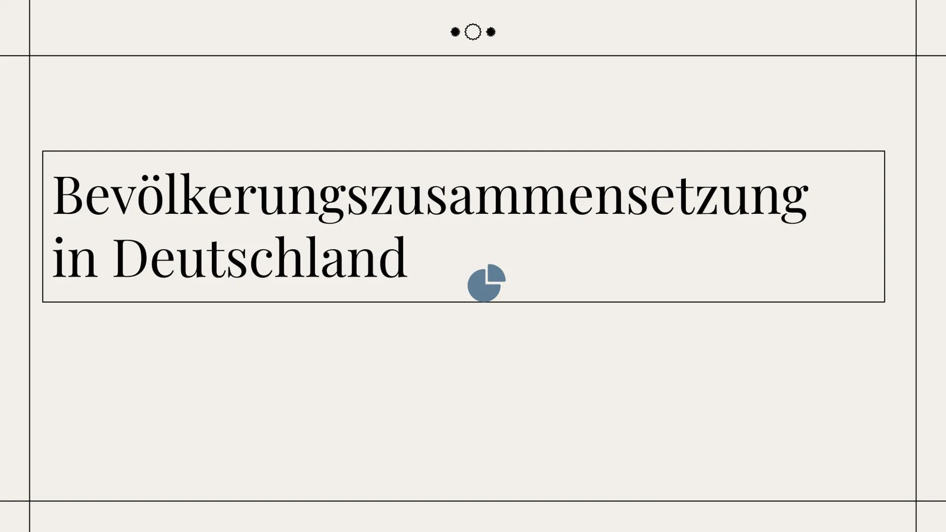 Sozialer Wandel
Deutschland wird grau!-
Bevölkerungsentwicklung
und
demografischer Wandel
Nadja Taoutaou, Milena Wewers
Sozialwissenschaften