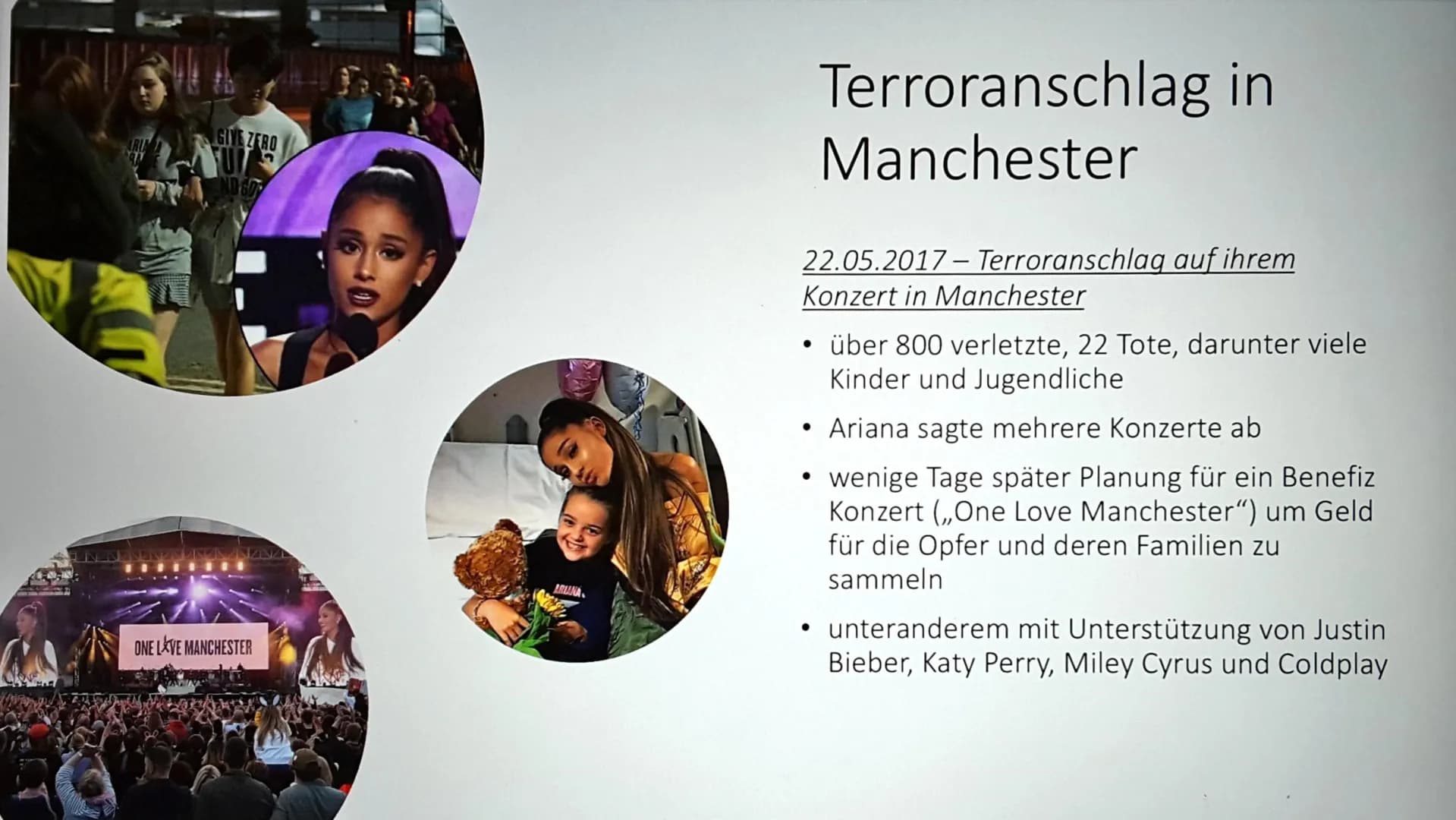 Neue Folie
Folie 6 von 8
POTY
Layout
GIVEZERO
ONE LAVE MANCHESTER
FKUA..
ARIANA
<I
12 13 = =
→
●
Terroranschlag in
Manchester
22.05.2017 - T