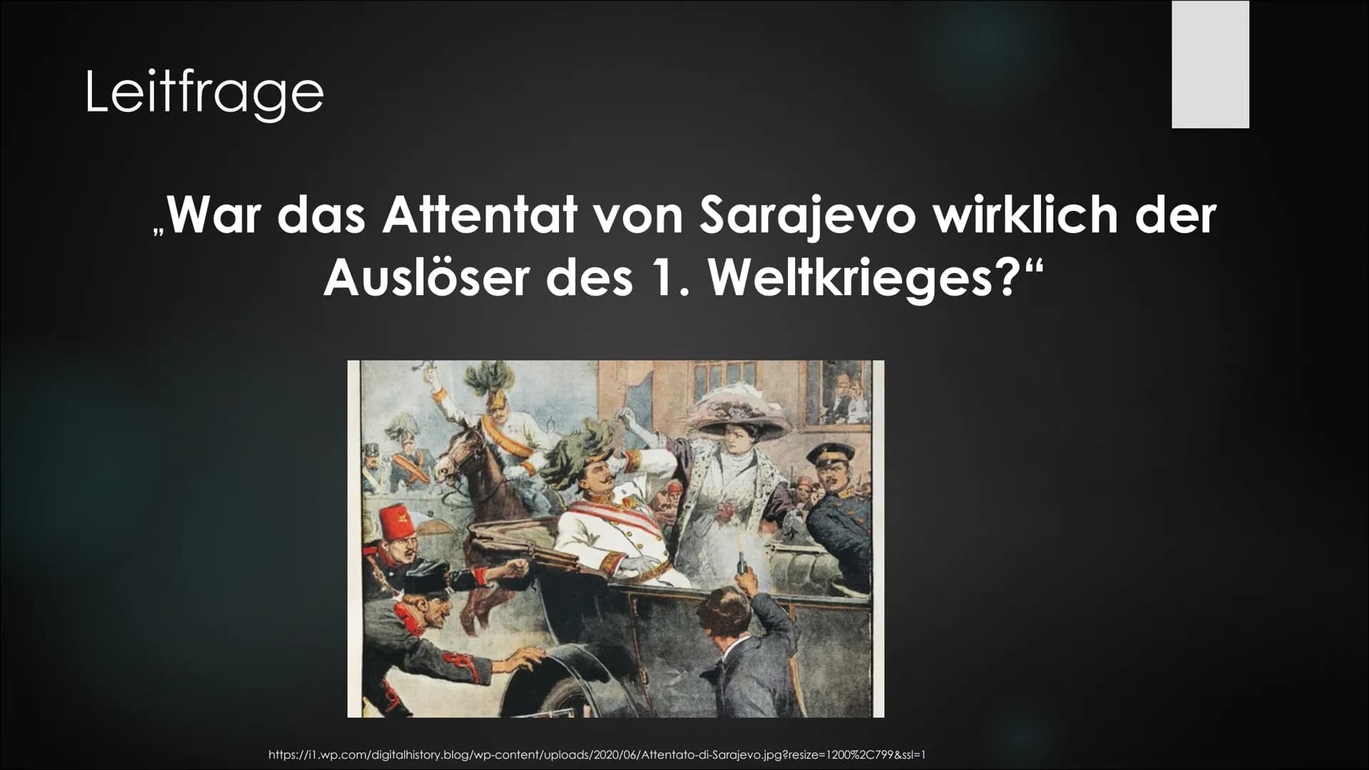 TARI
14
Das Attentat von
Sarajevo
https://www.swissinfo.ch/resource/image/38811880/landscape_ratio 16x9/1920/1080/e925a4adf801703d7elfee2426