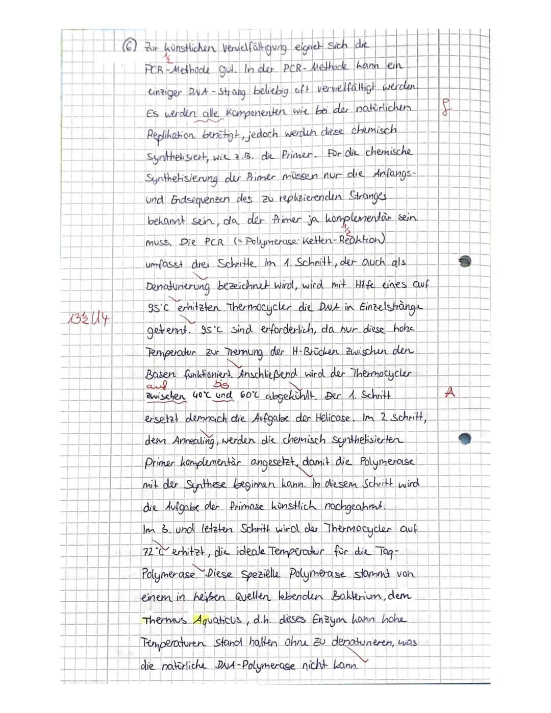 1. Kursarbeit
Viel Erfolg!!!
Thema: Genetik
33/34 DNA
12B12
91. Beschriften Sie die Abbildung 1 in Material M1. (1)
2. Bestimmen Sie den pro