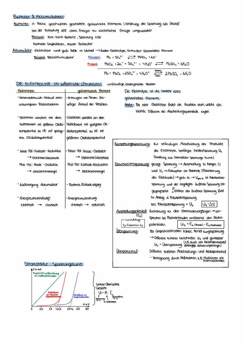Redoxreaktion: Elektronen übertragungsreaktion
→ Oxidation: Abgabe von Elektronen und Aufnahme von Sauerstoff - Erhöhung der Oxidationszahl,