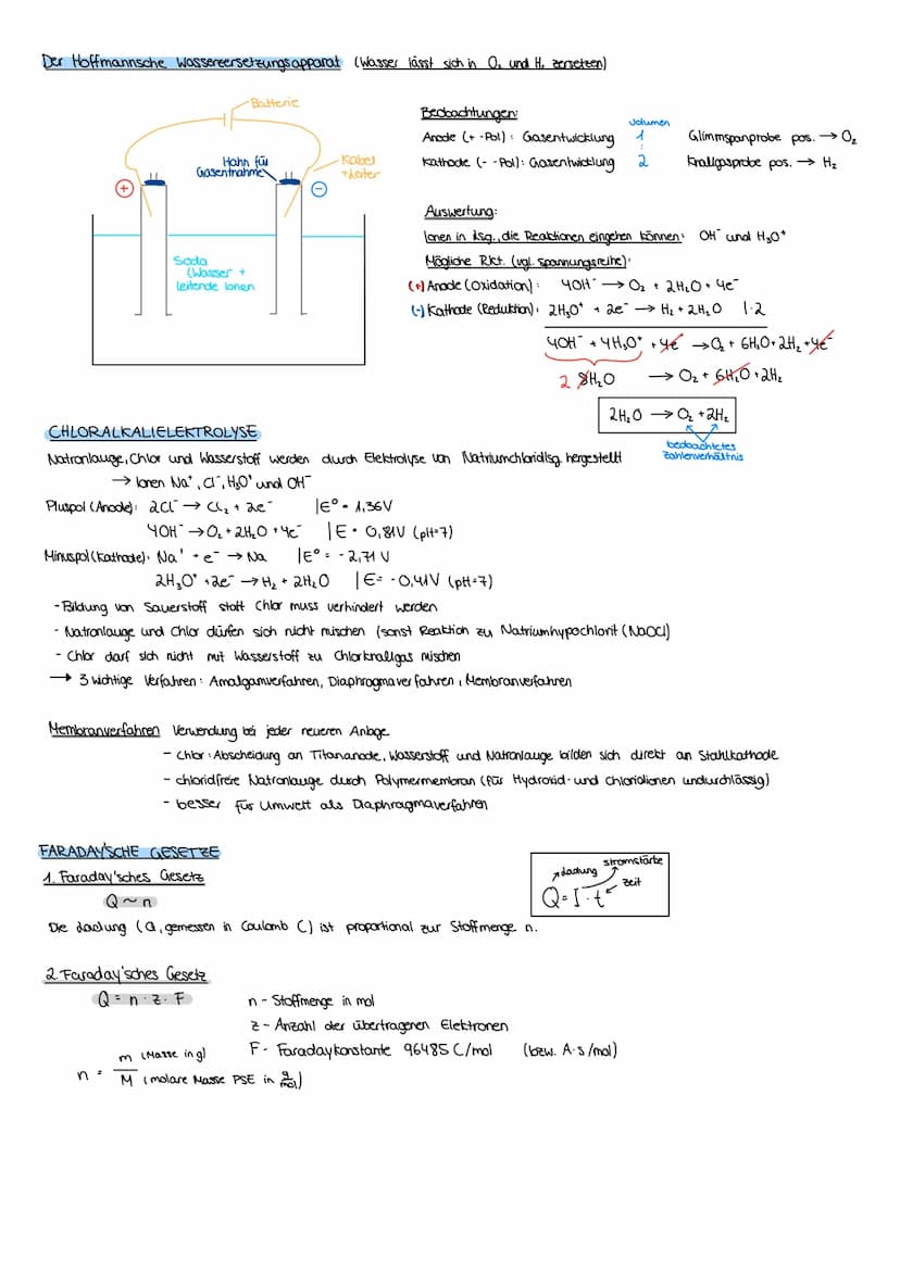 Redoxreaktion: Elektronen übertragungsreaktion
→ Oxidation: Abgabe von Elektronen und Aufnahme von Sauerstoff - Erhöhung der Oxidationszahl,