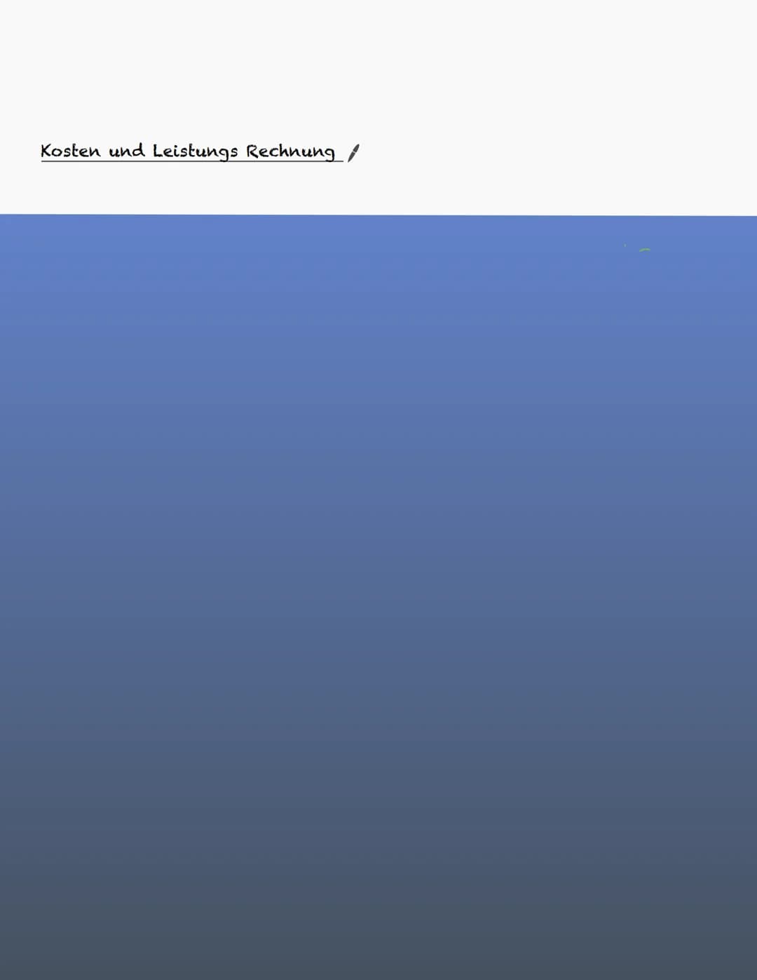 Kosten und Leistungs Rechnung / Kosten und Leistungs Rechnung / Leitfragen:
1: Welche Kosten und Leistungen sind aus der Fibu absugrensen?
→