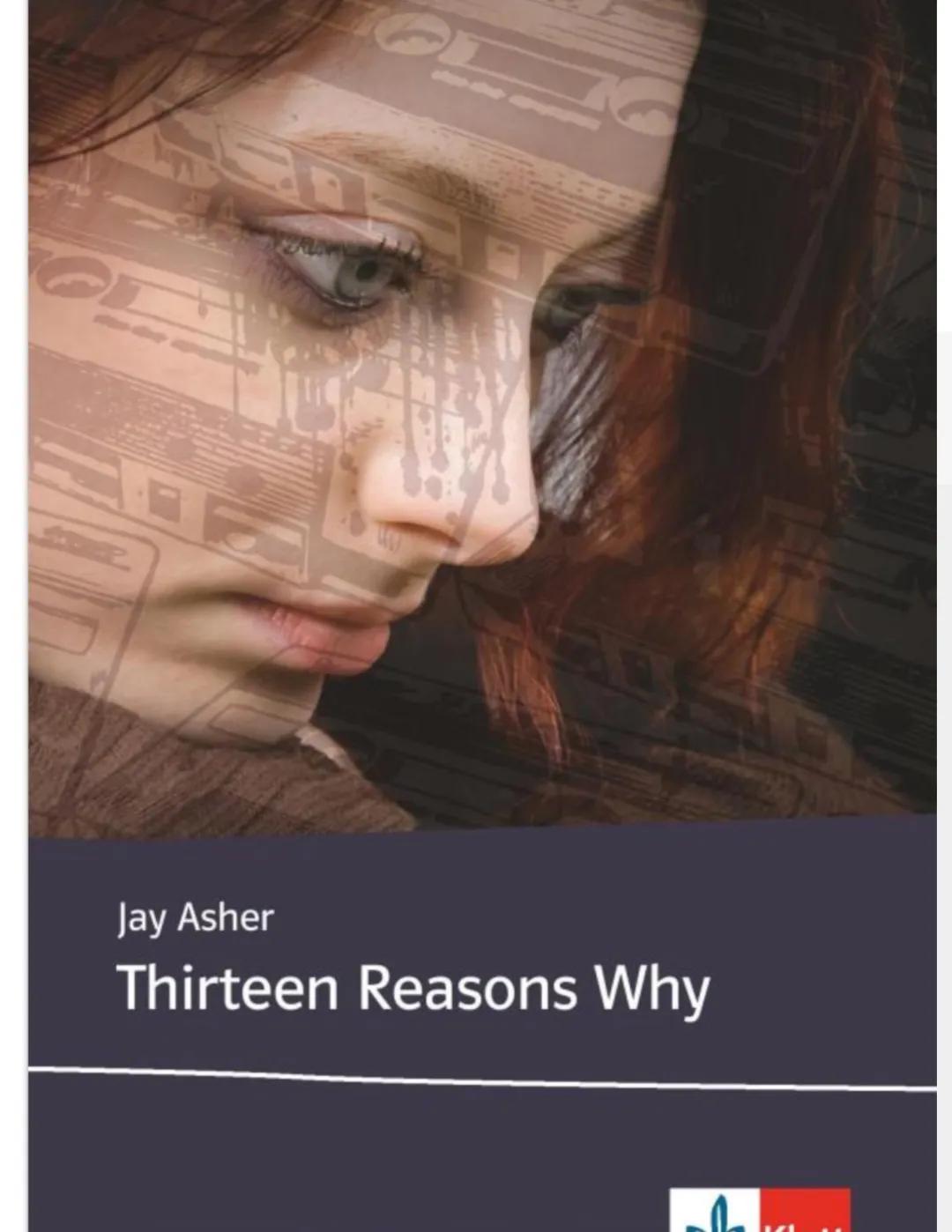 # Jay Asher

# Thirteen Reasons Why Reading Log
#1A
1. Person and place associated to the chapter:
Eisenhower Park
Justin Foley
+ Hannah Bak