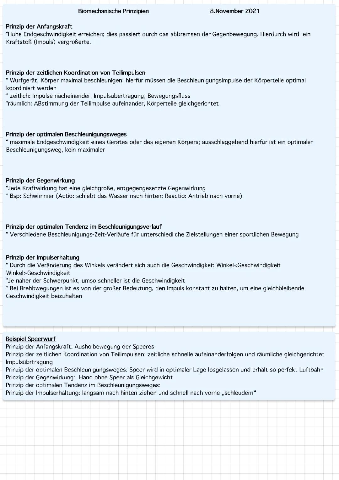 Speerwurf Technik und Biomechanische Prinzipien - Bewegungsanalyse und Rekorde