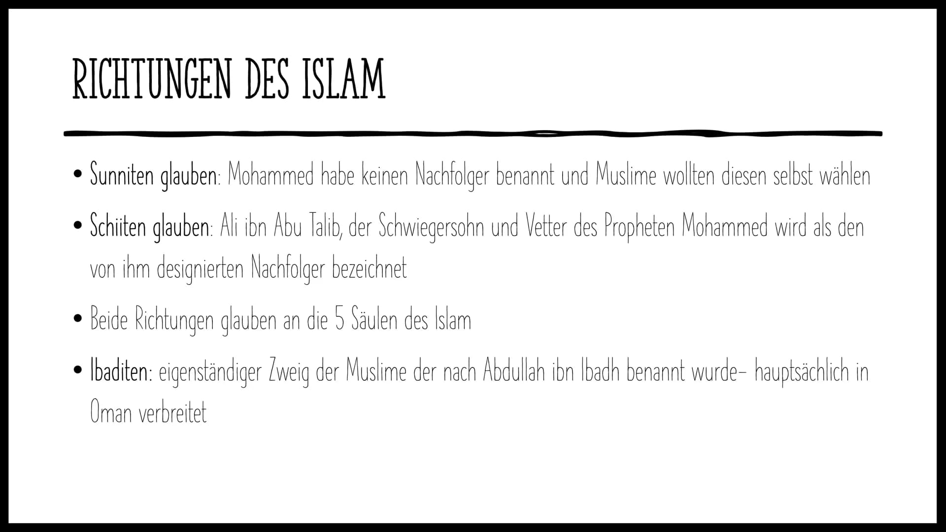 C+
DER ISLAM
Erstellt von Süleyman Kücükbiyik DIE 6
GLAUBENS-
GRUNDSÄTZE
DES ISLAM
1. Der Glaube an Allah.
2. Der Glaube an die Engel
3. Der