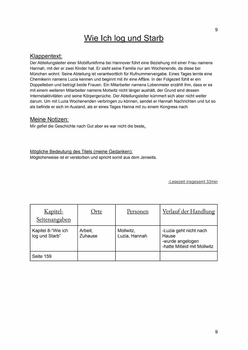 Klappentext:
Ein Jahr nach dem Verschwinden von Maria, unternehmen Leo und Elisabeth eine
Flugreise nach Afrika. Dabei landen sie in einem K