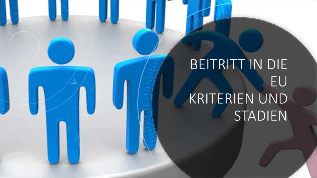 Beitritt in die EU