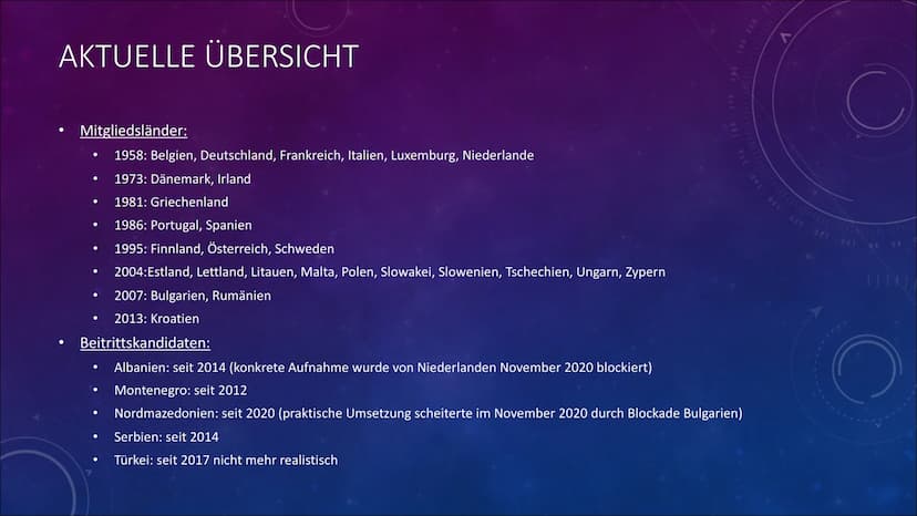 TI
9462
082
022
BEITRITT IN DIE
EU
KRITERIEN UND
STADIEN ●
●
KRITERIEN FÜR DEN EINTRITT IN DIE EU
Europäischem Parlament und nationalen Parl