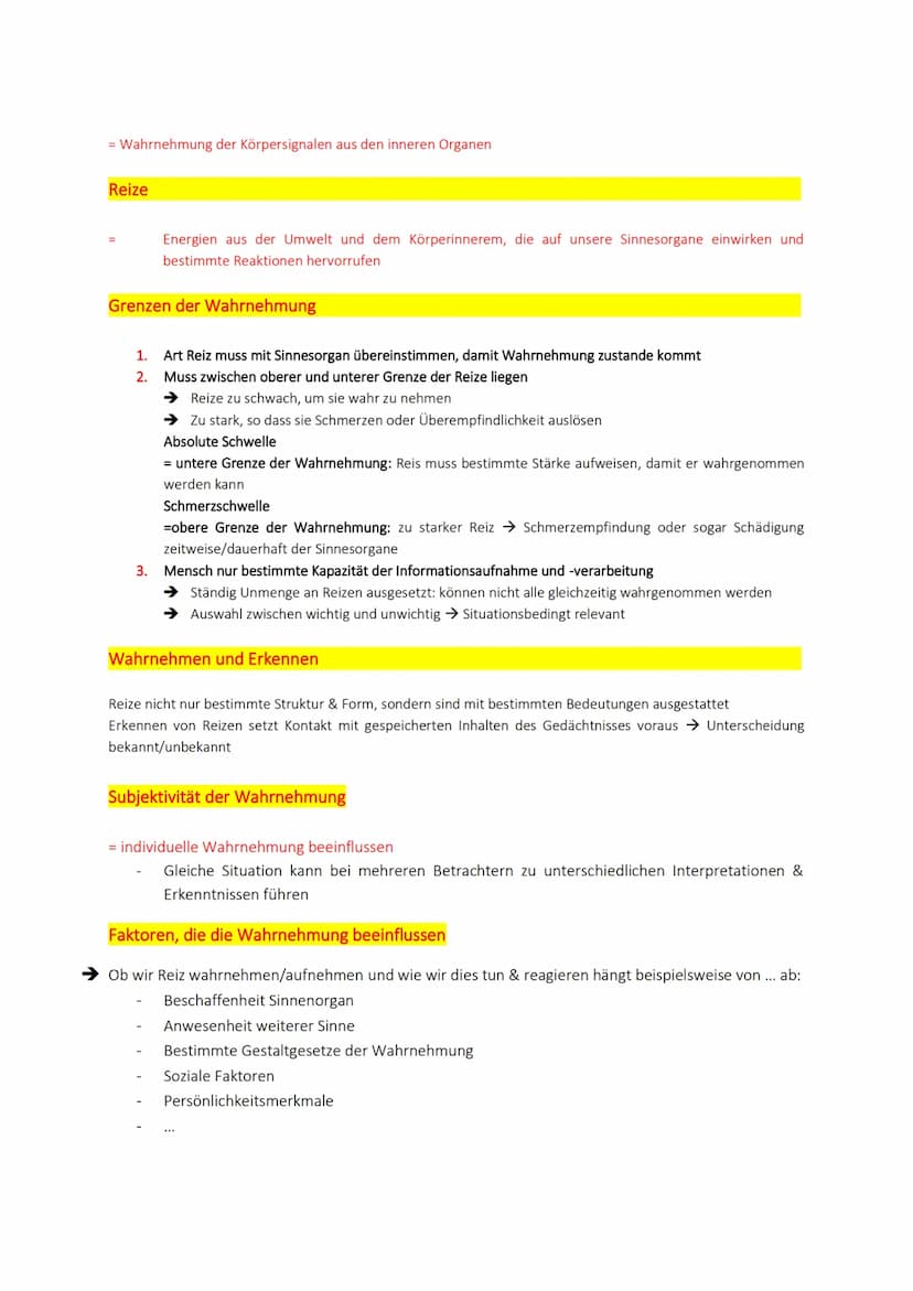 Beobachtung als Grundlage sozialen Handelns nutzen
Wahrnehmung als Grundlage der Beobachtung
Wahrnehmung ist der Prozess und das Ergebnis de