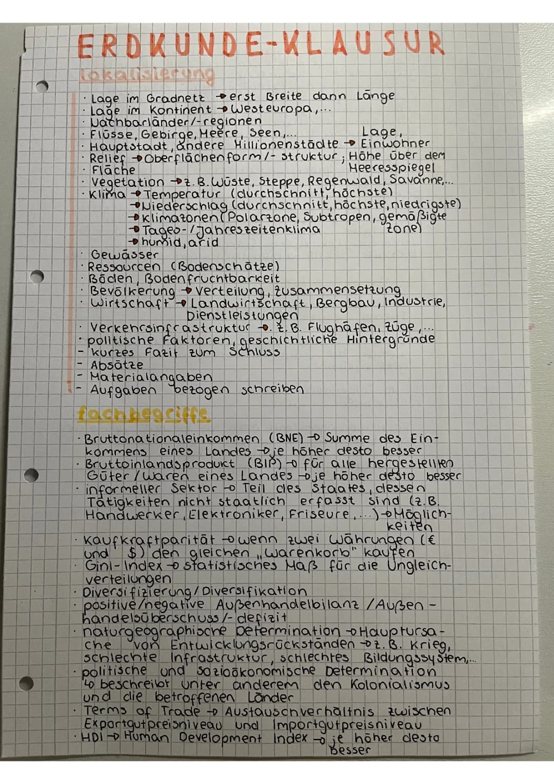 Erdkunde LK Q1