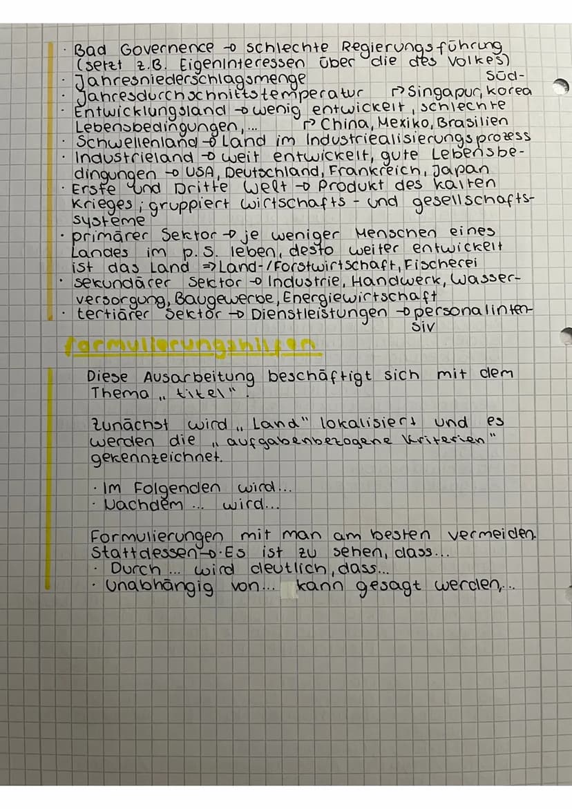 .
.
.
Bad Governence to schlechte Regierungsführung
die des Volkes)
(setzt z.B. Eigeninteressen
Jahresniederschlagsmenge
Jahresdurchschnitts