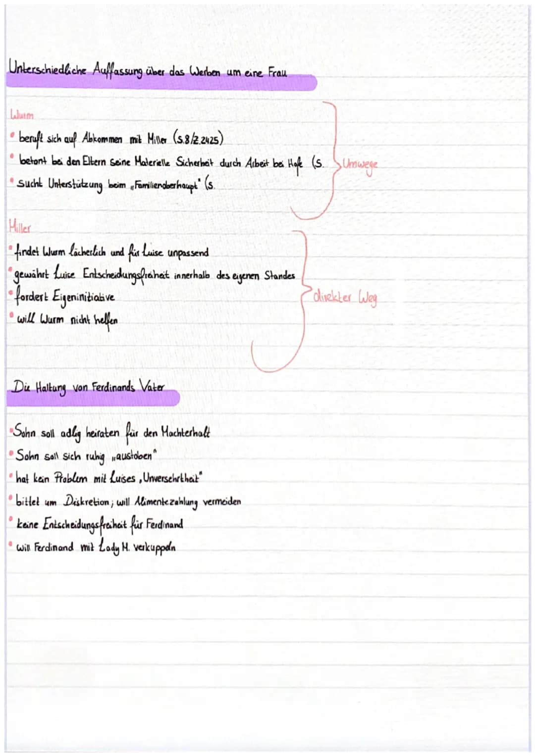 Friedrich Schiller In meinem Herzen liegen alle meine Wünsche begraben
1
Herr Miller (Musikant /Musiklehrer)
Luisa Milla (Tochter von Herr M
