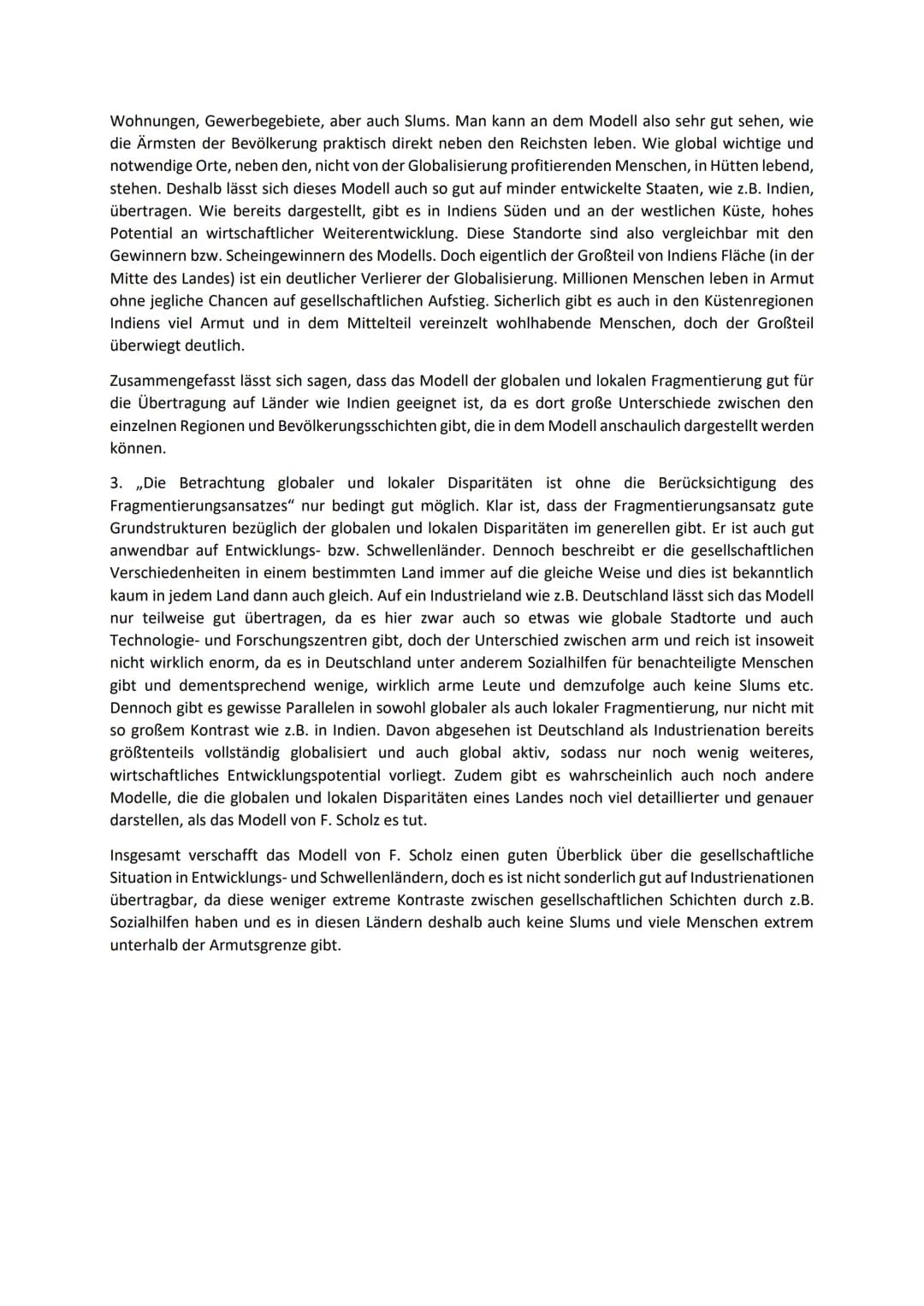 Fragmentierung in Indien (Direcke, S. 114f.)
Aufgaben:
1.Lokalisiere Indien und beschreibe den Entwicklungsstand des Landes sowie die Wirtsc