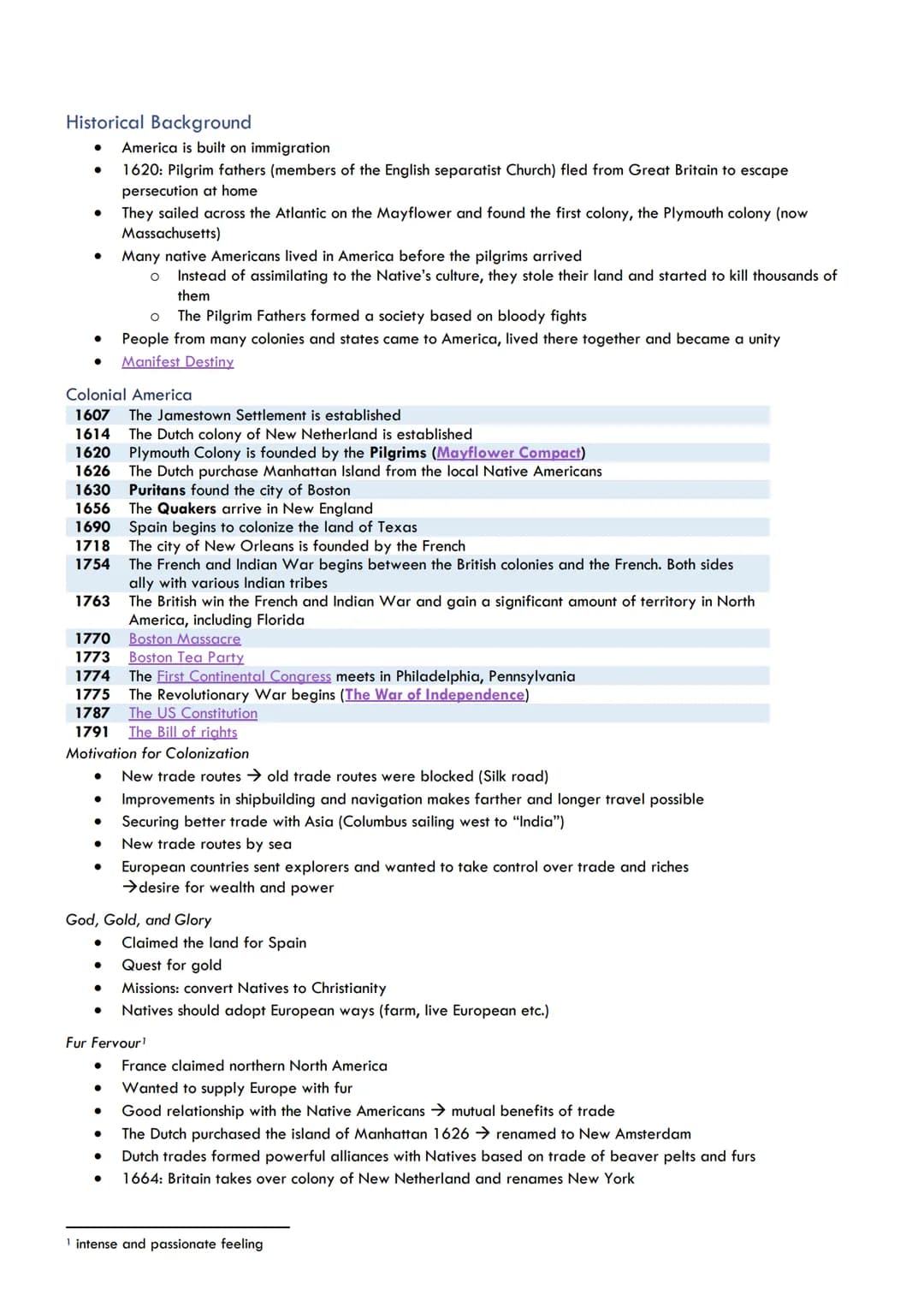 Englisch Q1
Inhalt
Q1.1 THE USA - THE FORMATION OF A NATION
Development and principles of American democracy and the Constitution
Check and 