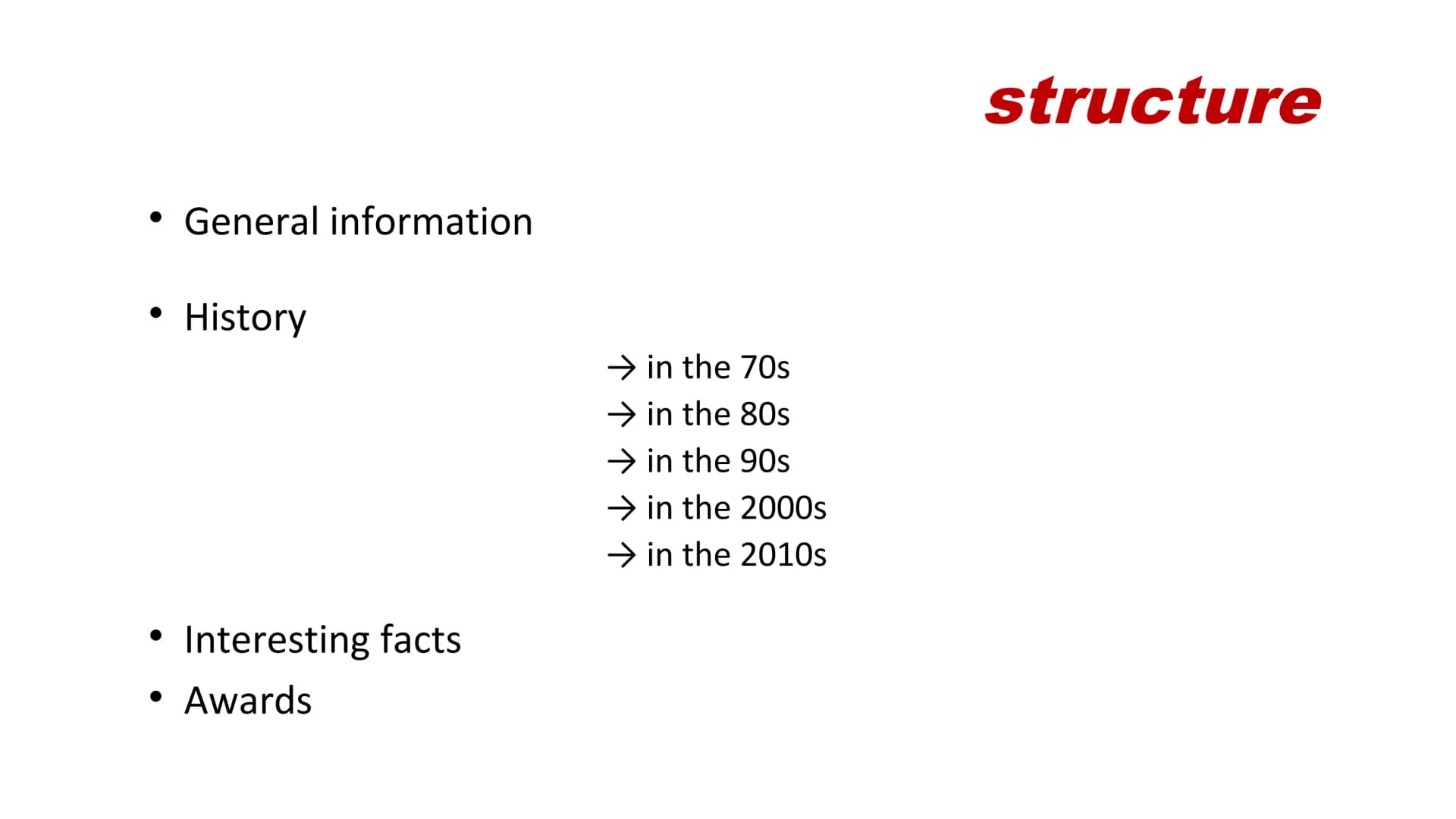 dm
HIER BIN ICH MENSCH
HIER KAUF ICH EIN
dm ●
●
General information
History
Interesting facts
• Awards
→in the 70s
→ in the 80s
→ in the 90s