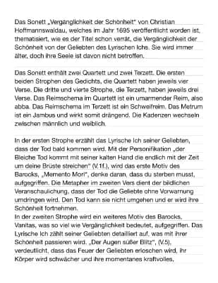 Know Die Vergänglichkeit der Schönheit von Christian  Hoffmannswaldau  thumbnail