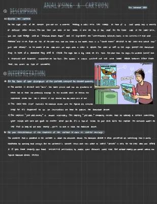 Know Analysing a cartoon, the American Dream thumbnail