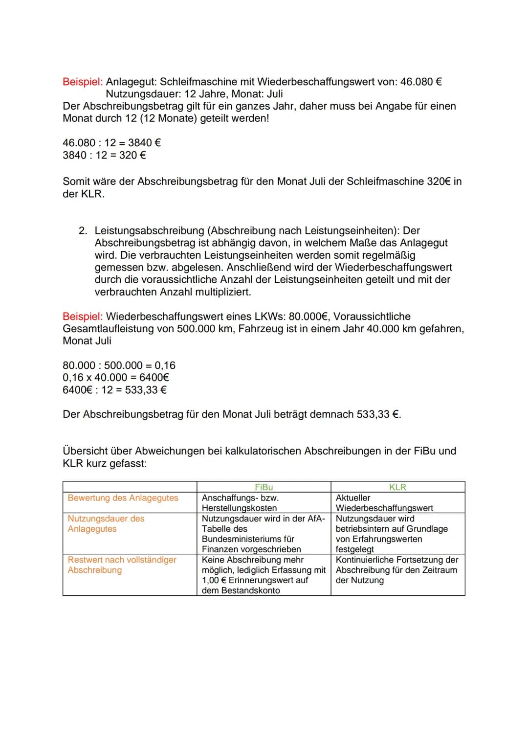 LF4 - KLR / 1. Arbeit / 2. AJ
Themenübersicht
●
Kostenartenrechnung
➤ Abgrenzungsrechnung (Aufwand - Kosten, Ertrag - Leistung,
Unternehmens